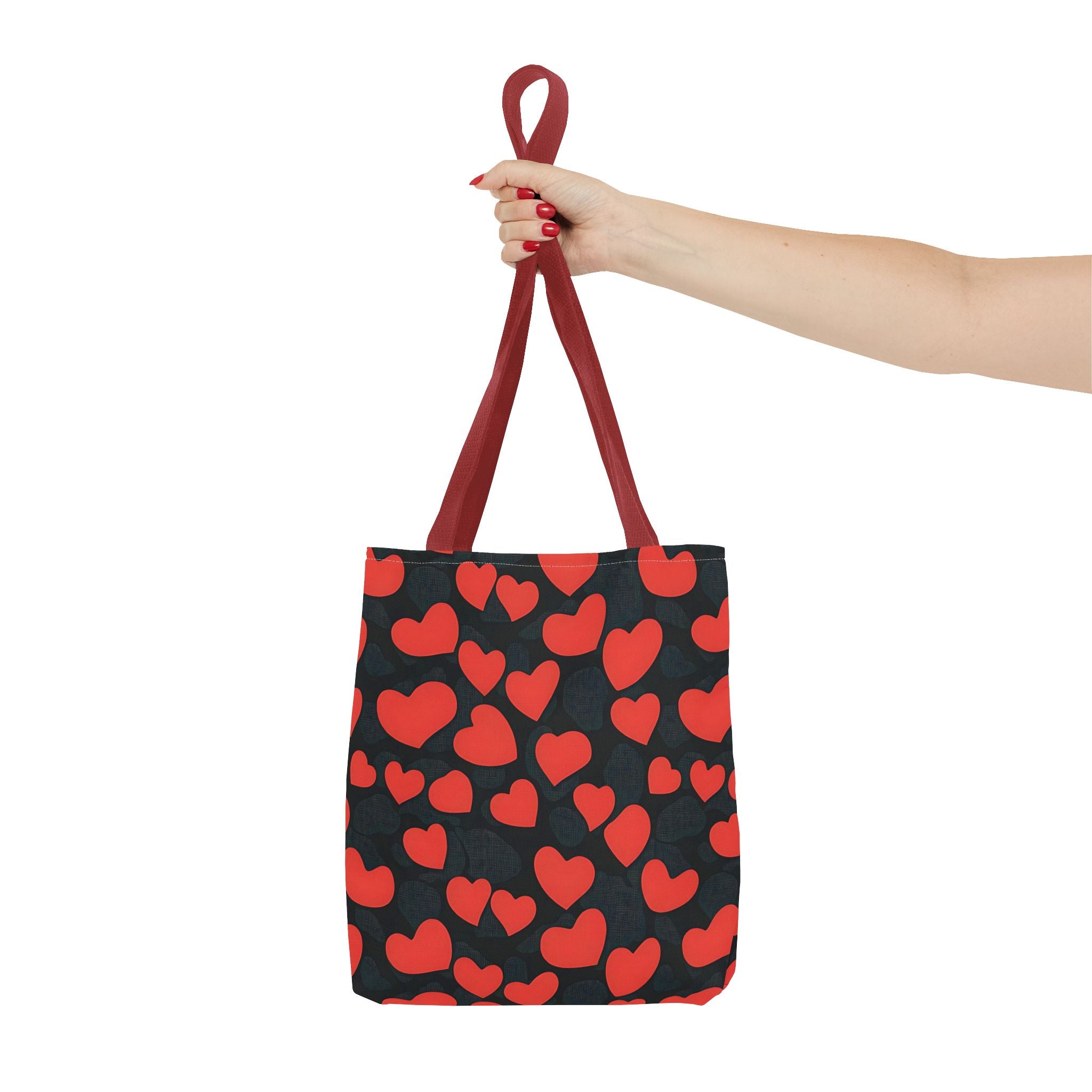 Heart Pattern Tote Bag - Fun Cute and Stylish - Angel Body