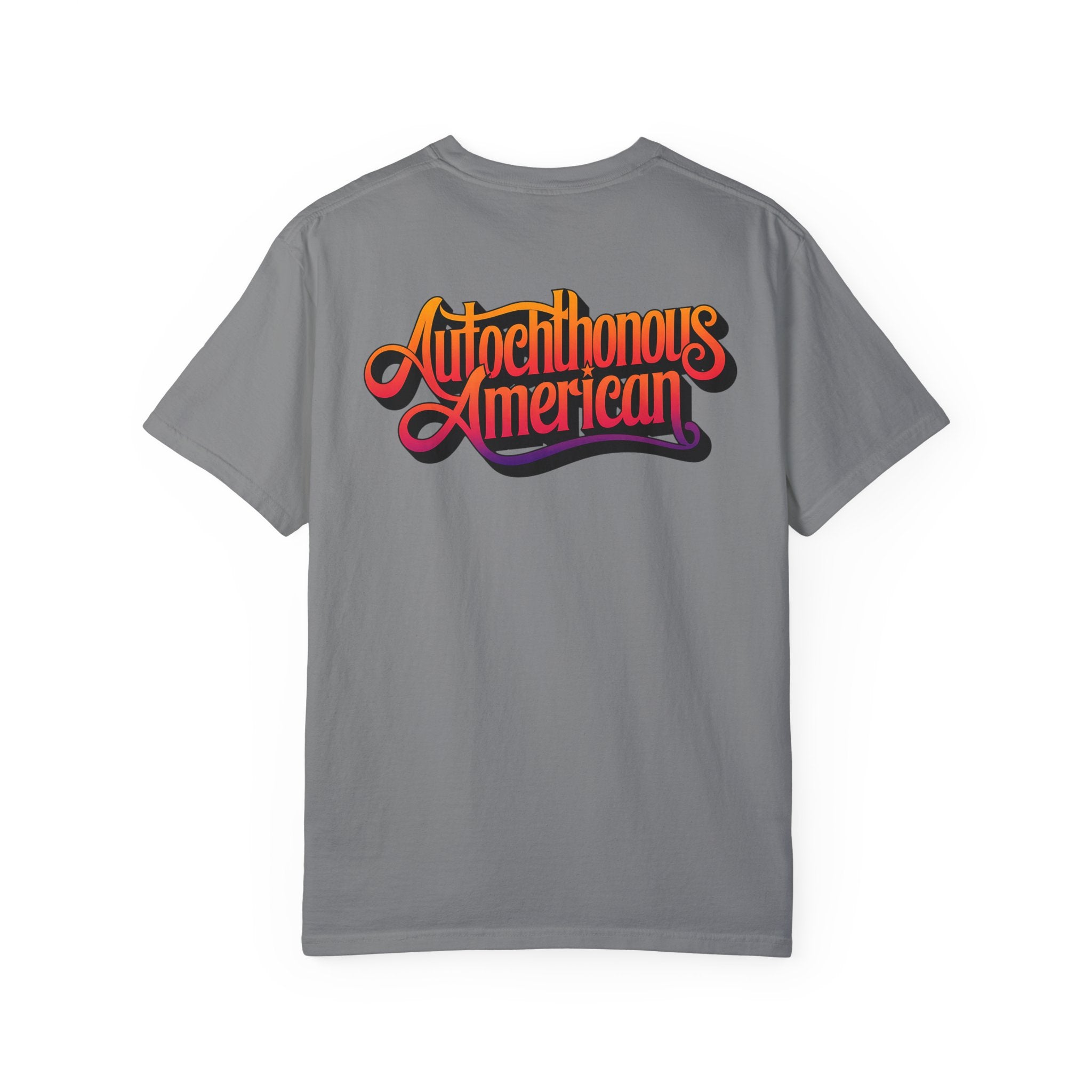 Autochthonous American T-Shirt - Vibrant Graphic Tee for Cultural Celebrations