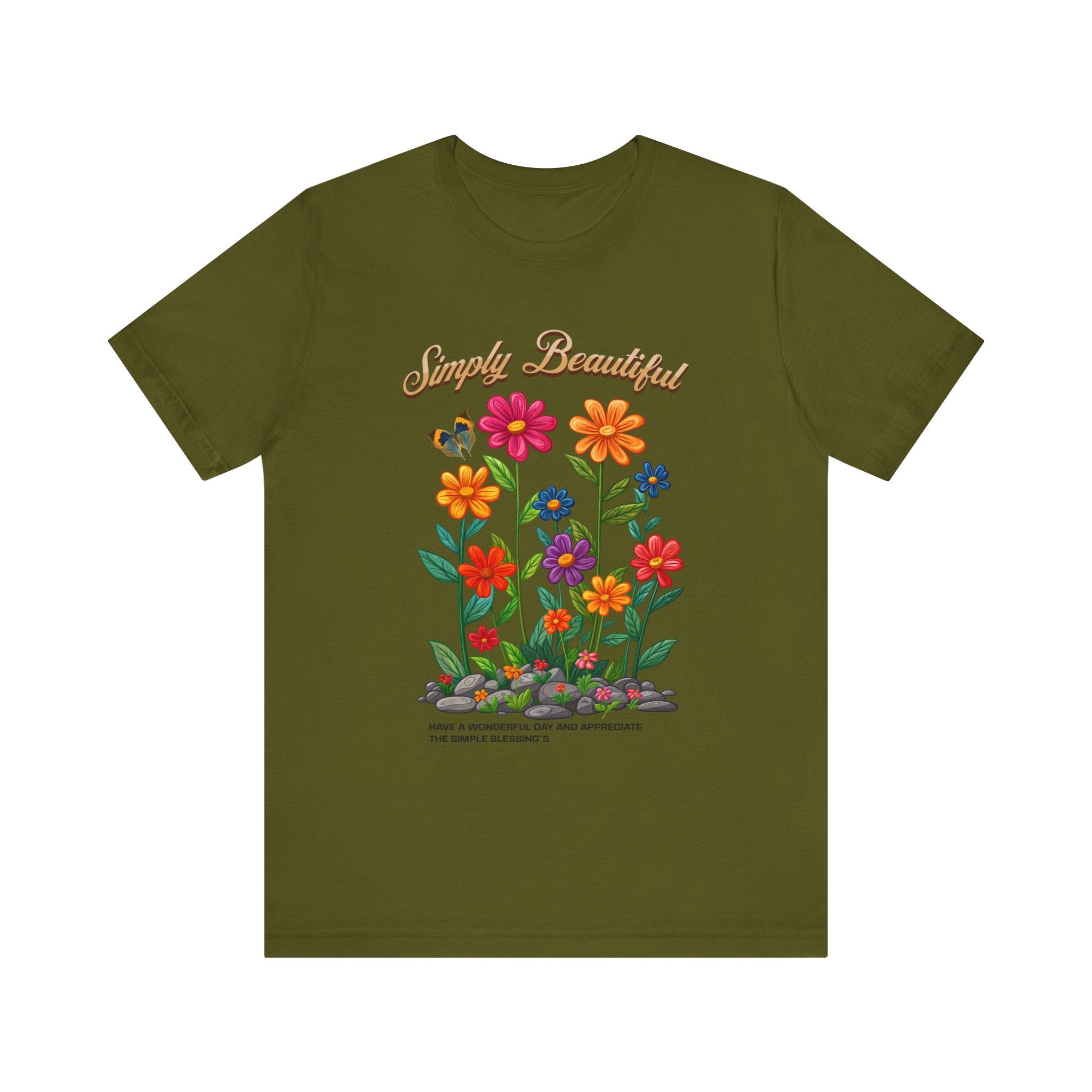 Unisex Jersey Short Sleeve Tee: Simply Beautiful - Angel Body