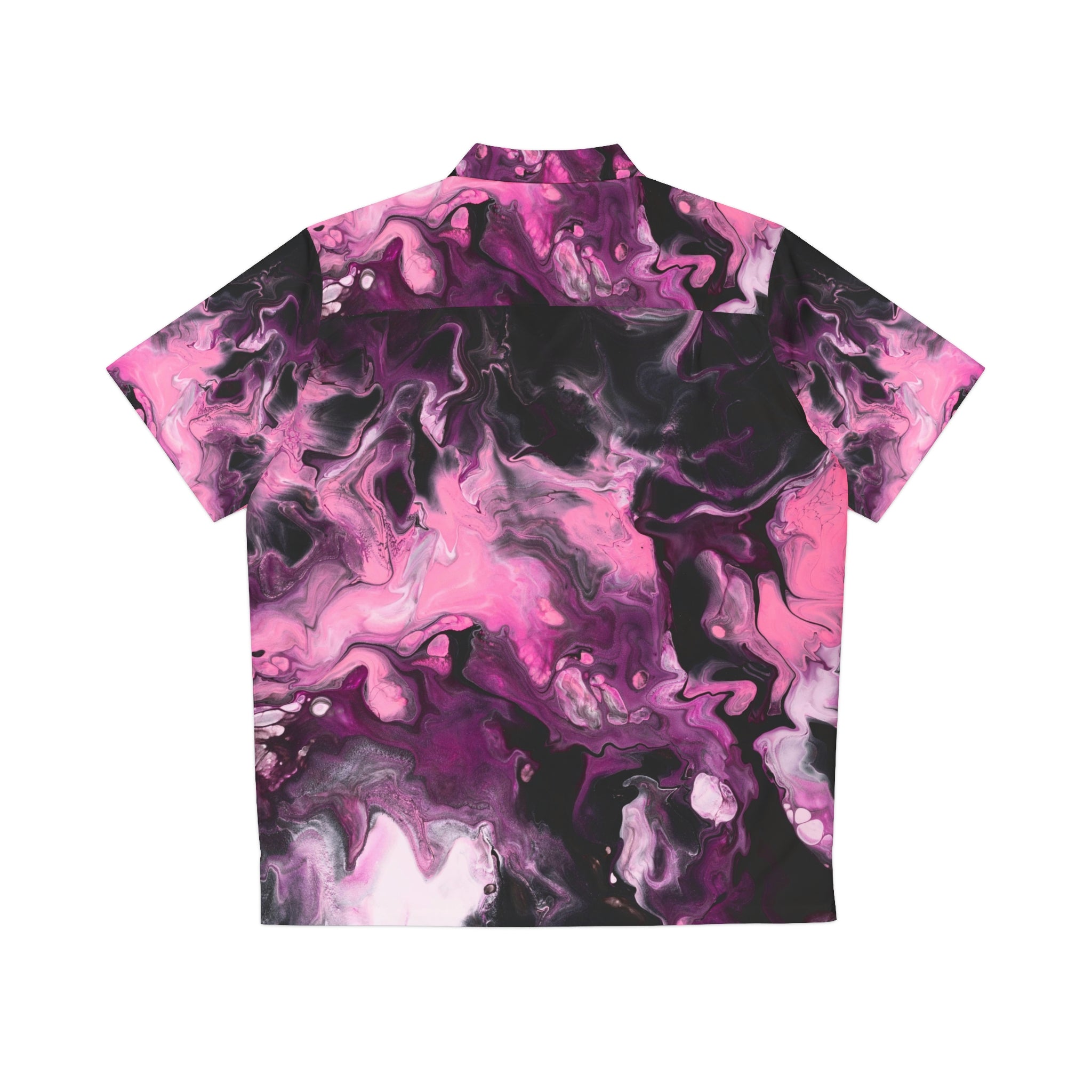 Men's Vibrant Abstract Hawaiian Shirt - Perfect for Summer Getaways & Beach Parties - Angel Body