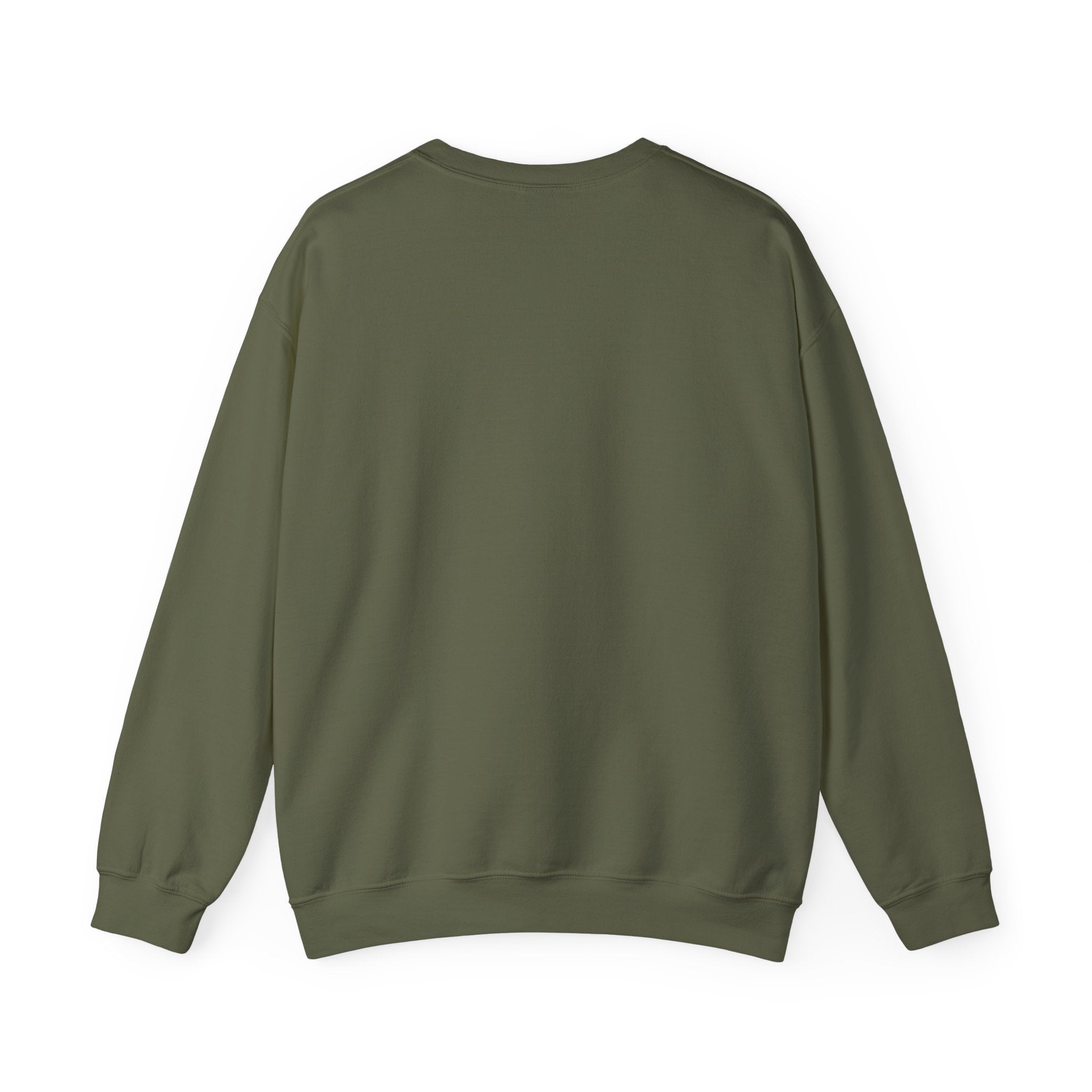 Here My Dear! Unisex Heavy Blend™ Crewneck Sweatshirt - Cozy & Trendy Gift for Animal Lovers - Angel Body