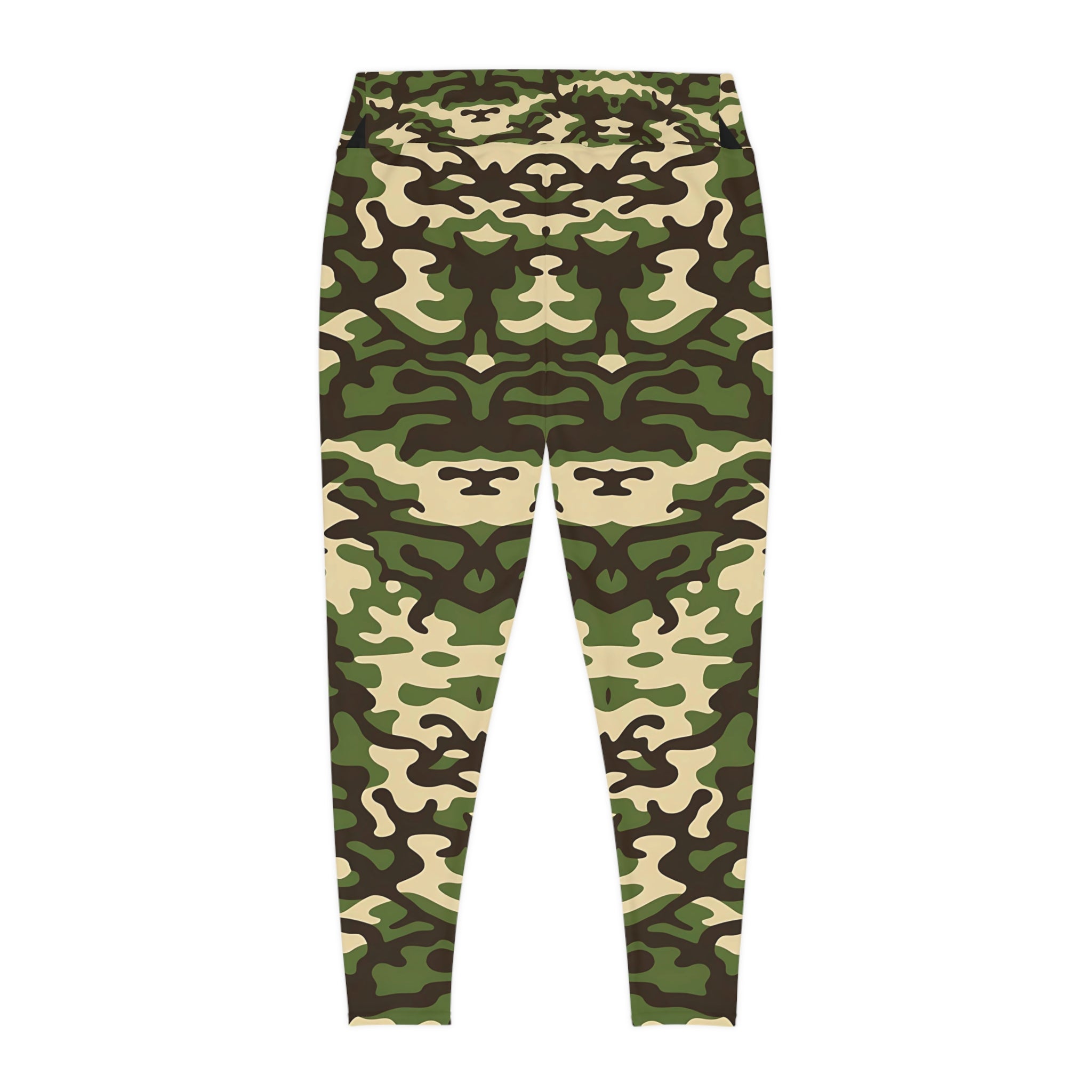 New Custom design Plus Size Camouflage Leggings for Active Lifestyle - Angel Body