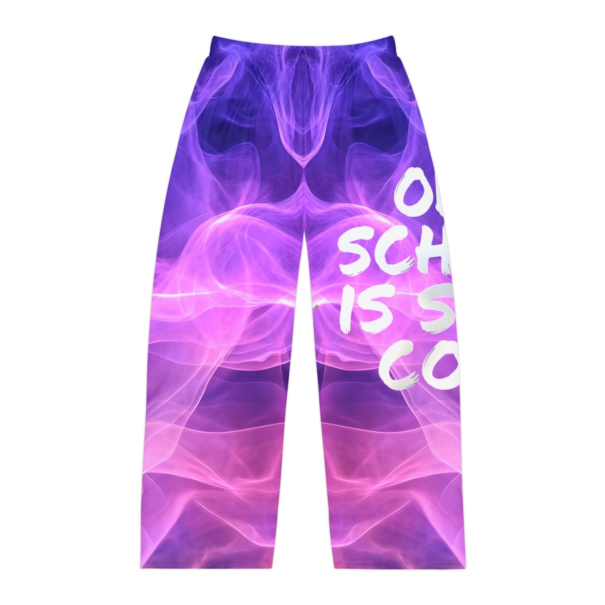 Men's Chill Vibe Pajama Pants - Retro Cool Design - Angel Body