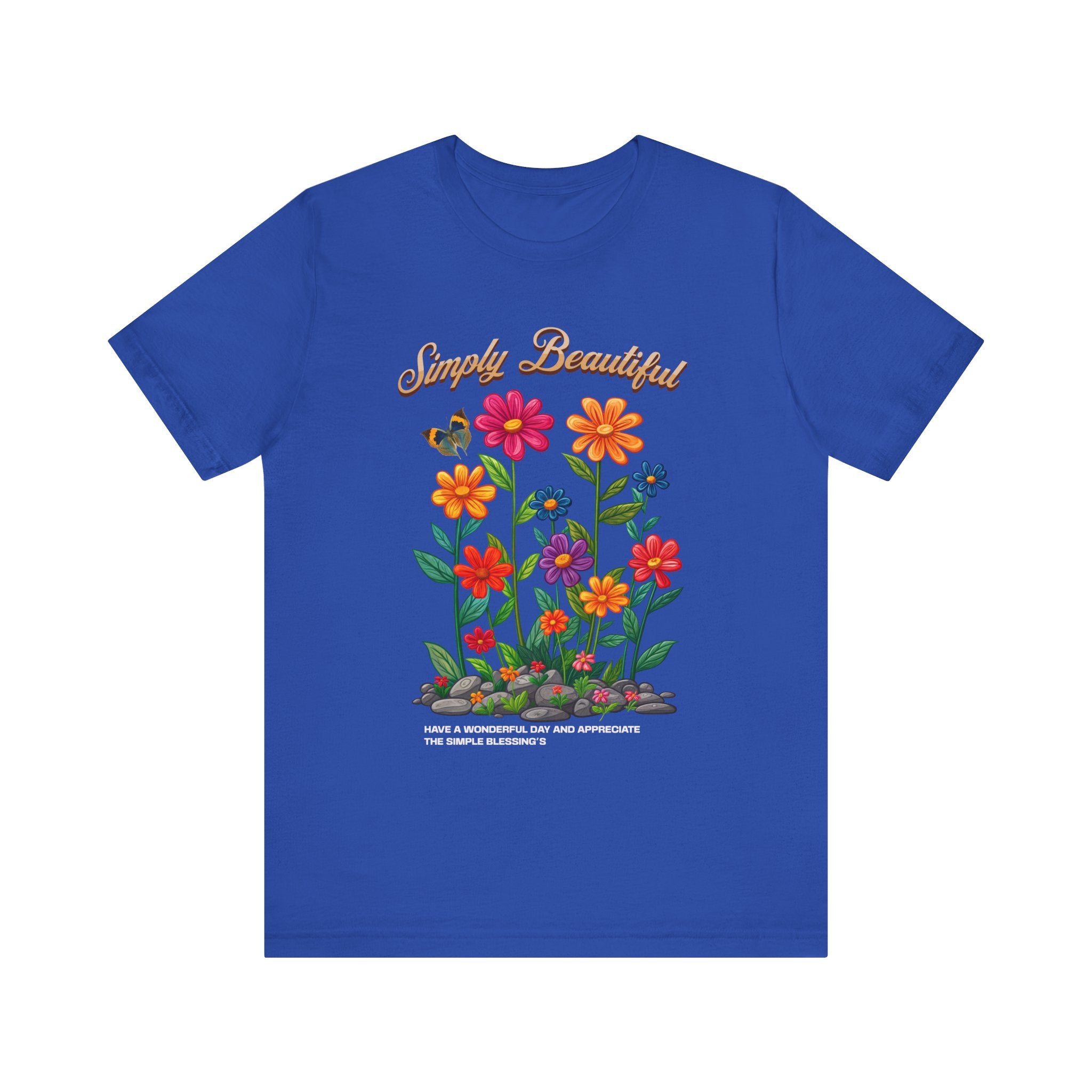 Unisex Jersey Short Sleeve Tee: Simply Beautiful 2 - Angel Body