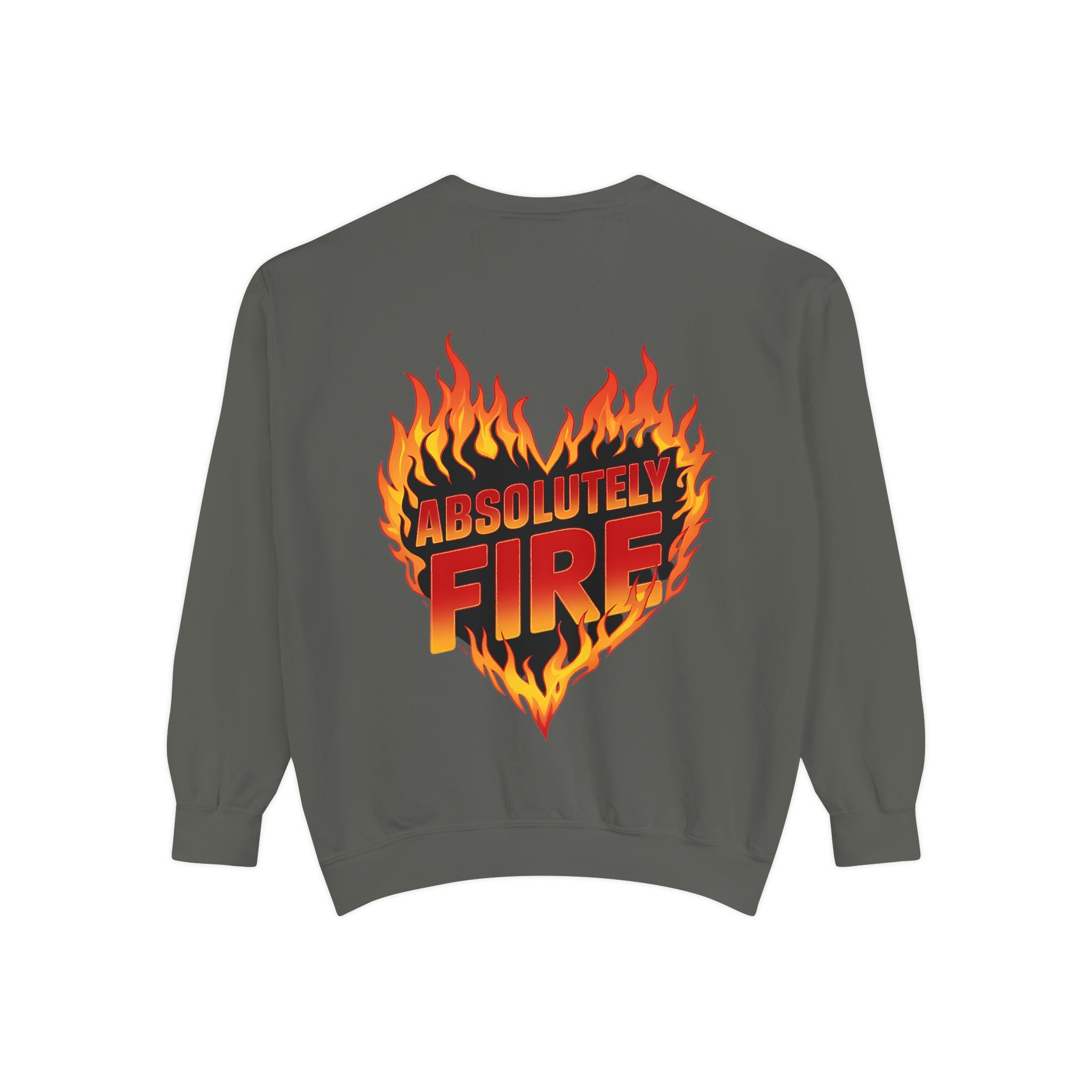 Absolutely Fire Unisex Sweatshirt - Bold Graphic Warmth for Everyday Style