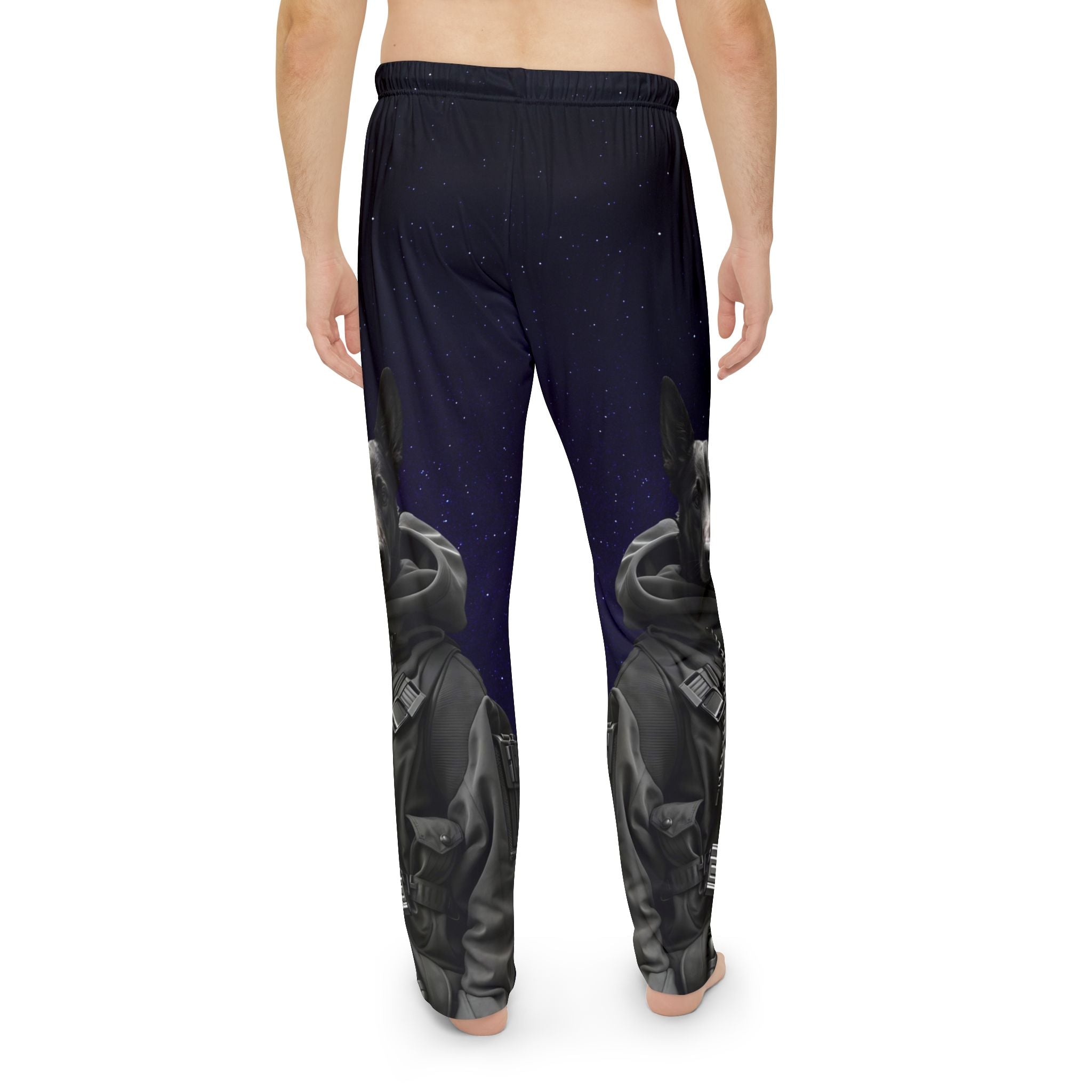 Cosmic Canine Adventure Pajama Pants - Angel Body