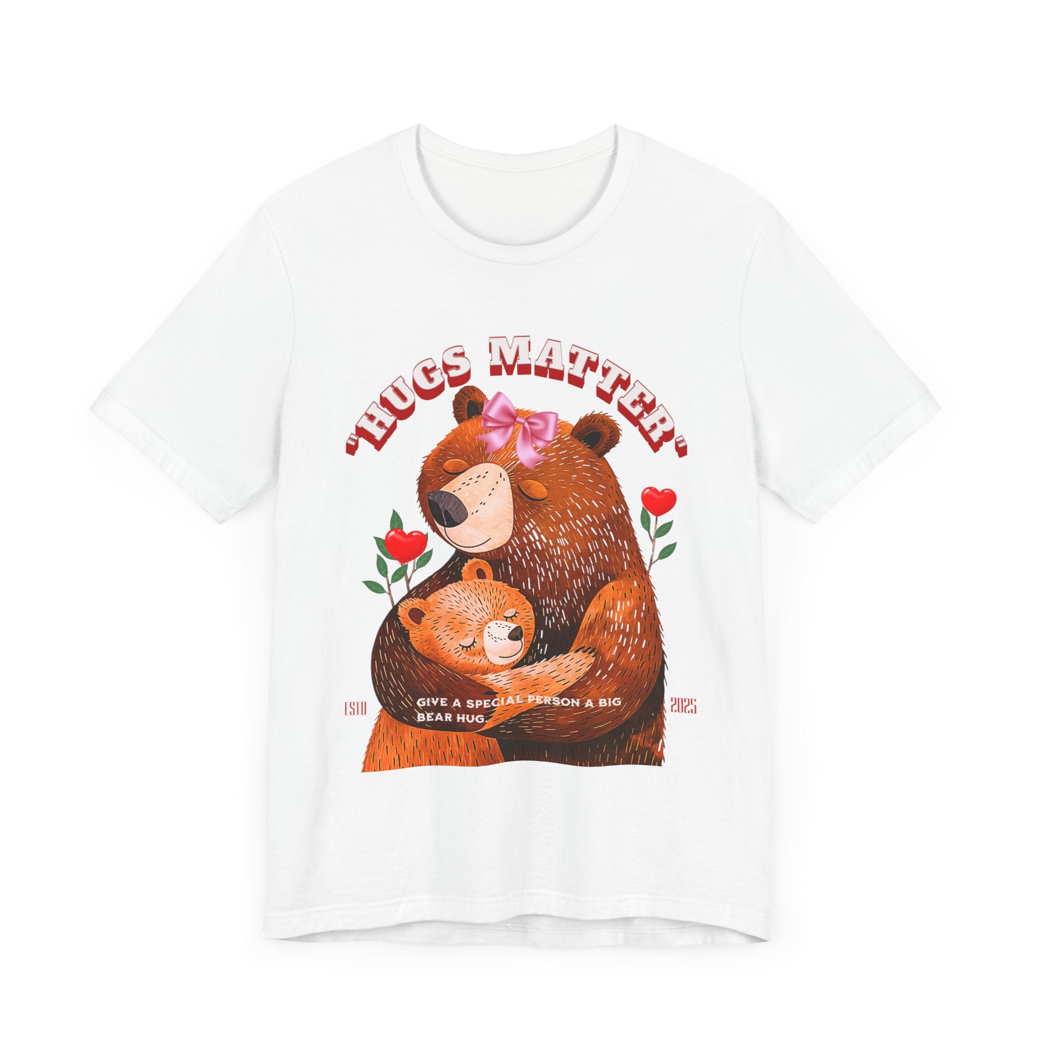 Unisex Jersey Short Sleeve Tee Hugs Matter - Angel Body