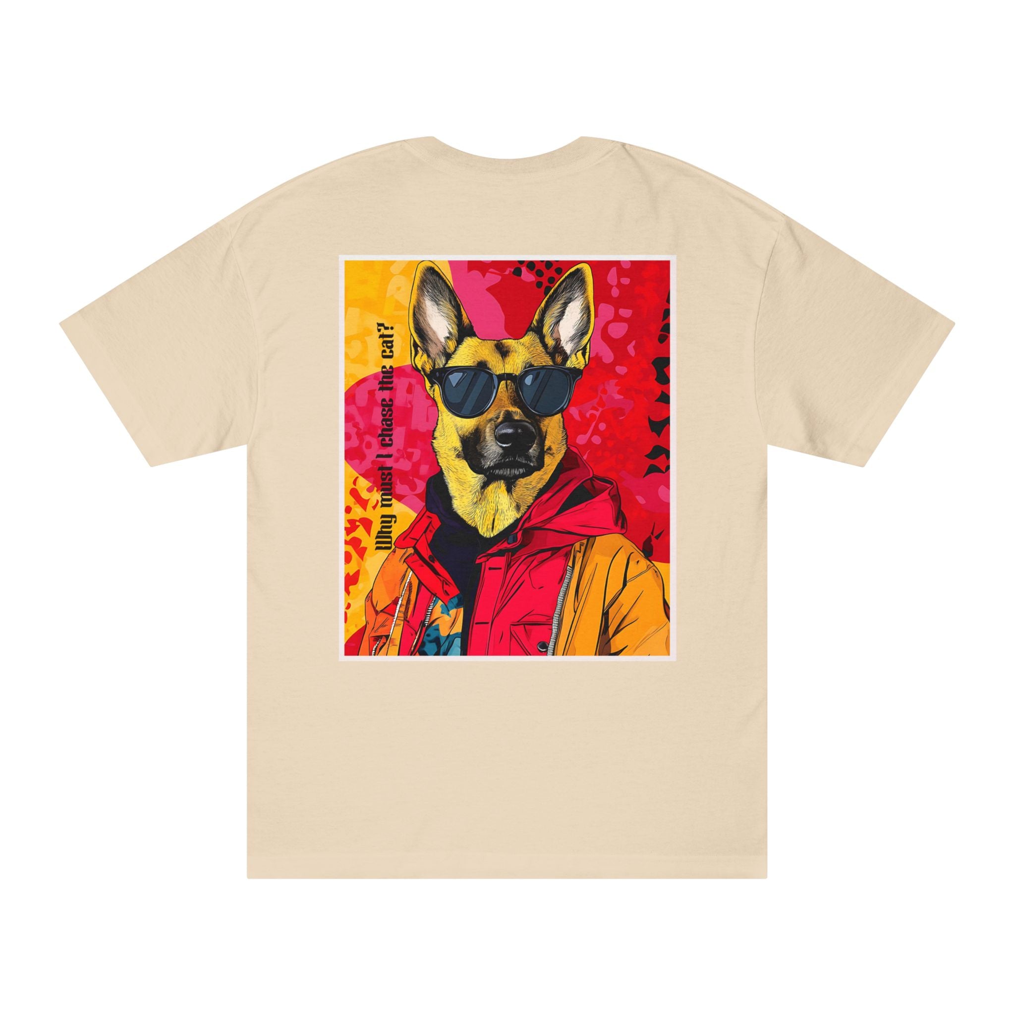 German Shepard Tee - Fun & Vibrant Unisex Graphic Shirt - Angel Body