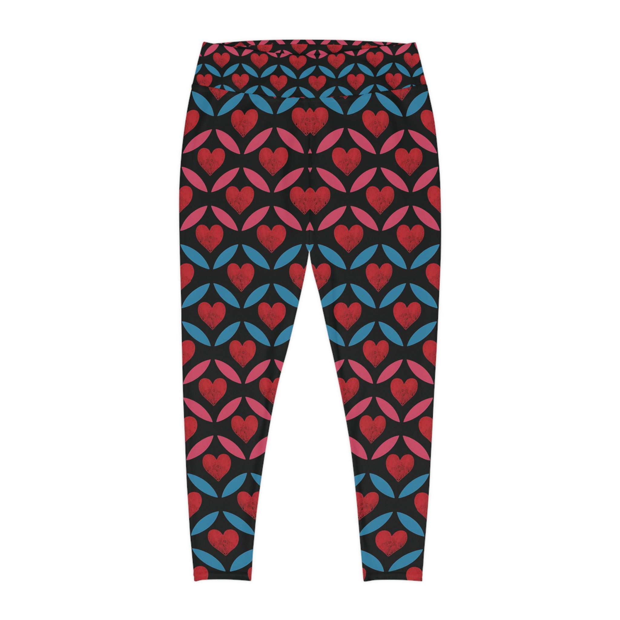 New Custom design Pattern Plus Size Leggings - Comfortable & Stylish Activewear for Every Occasion - Angel Body