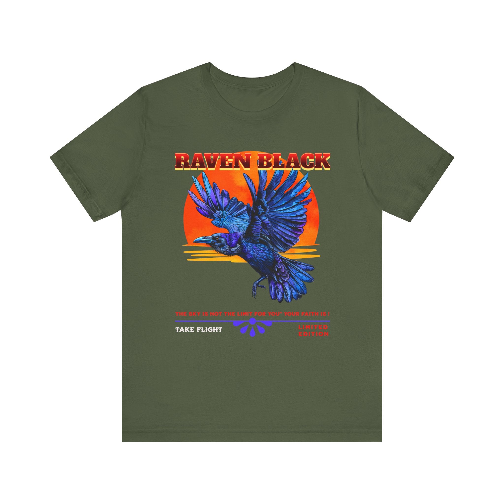 Unisex Jersey Short Sleeve Tee Title RAVEN BLACK /HAVE FAIHT - Angel Body