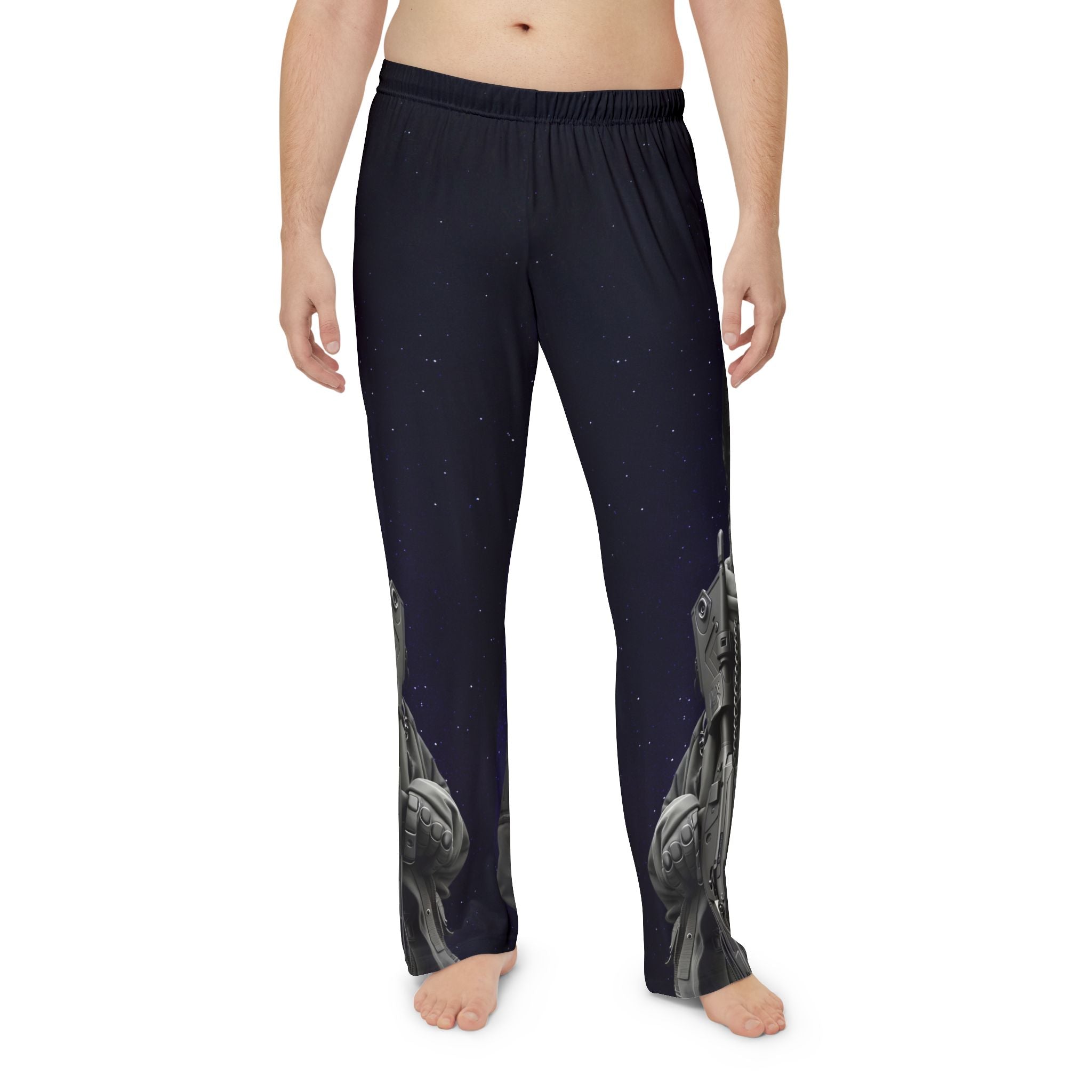 Cosmic Canine Adventure Pajama Pants - Angel Body