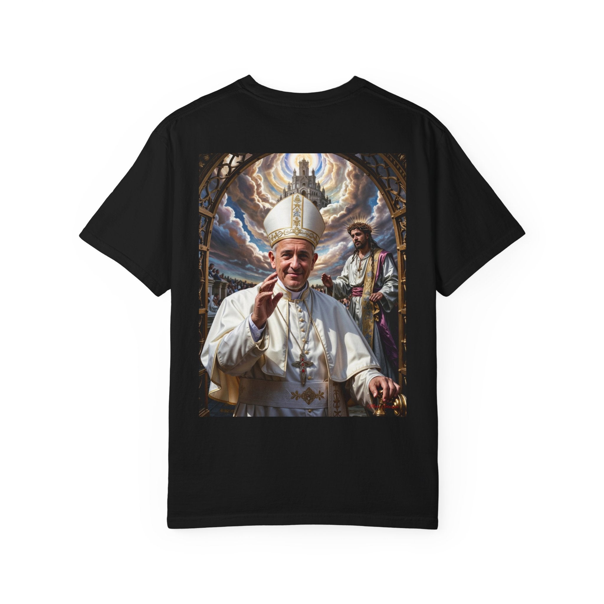 Religious Inspirational Pope Unisex T-Shirt - Angel Body