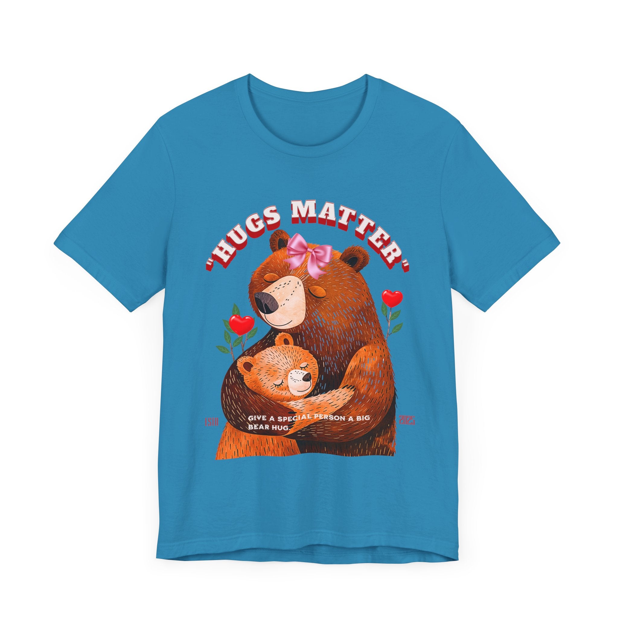 Unisex Jersey Short Sleeve Tee Hugs Matter - Angel Body