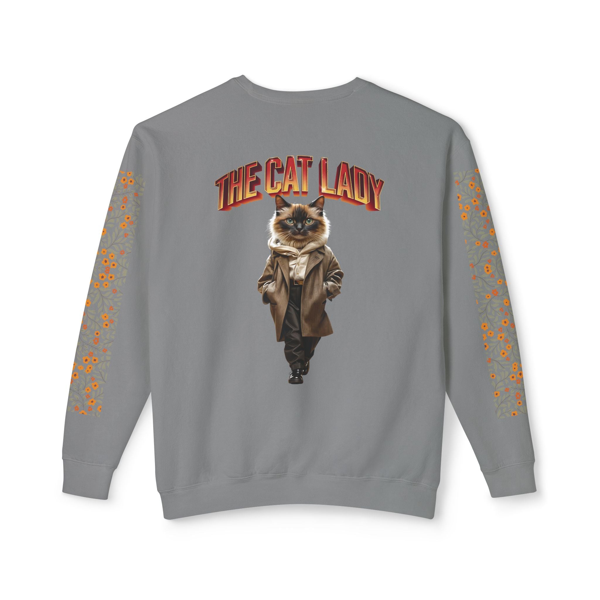 Unisex Lightweight Crewneck Sweatshirt - Angel Body