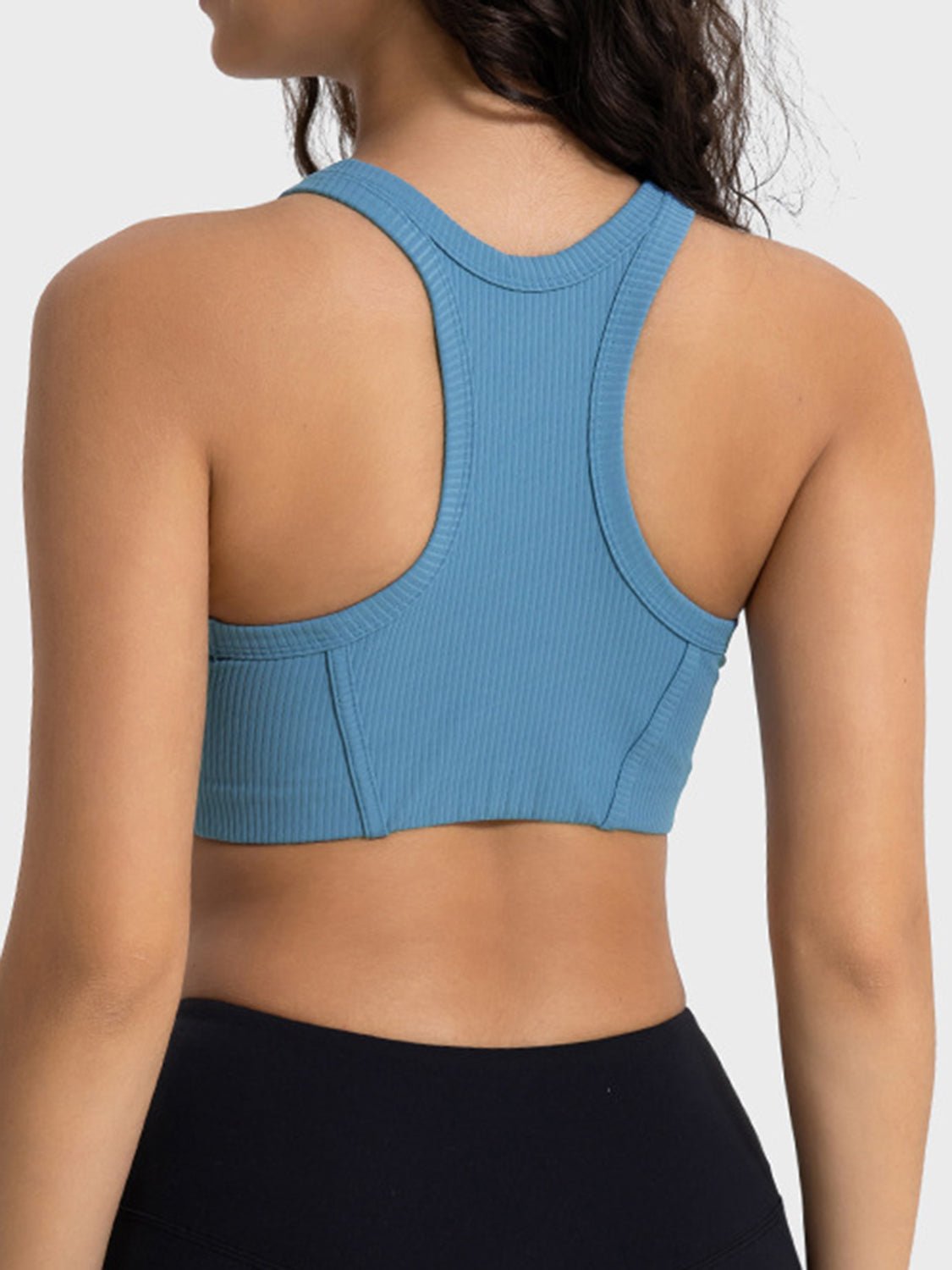 Wide Strap Cropped Sport Tank - Angel Body