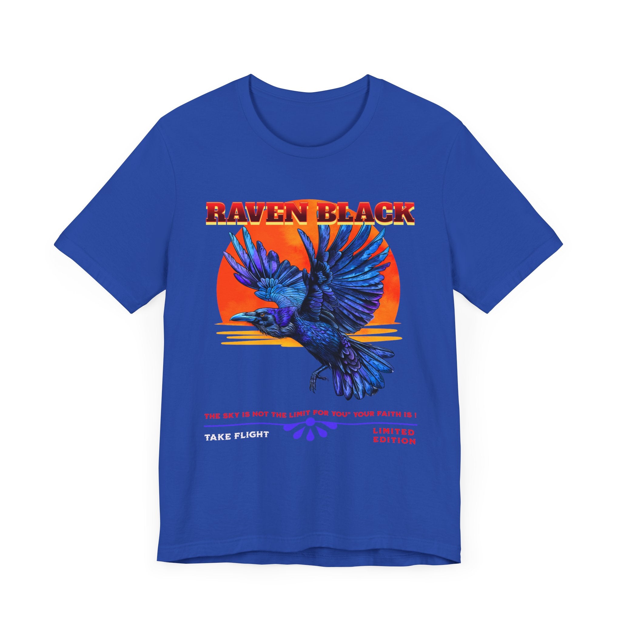 Unisex Jersey Short Sleeve Tee Title RAVEN BLACK /HAVE FAIHT - Angel Body