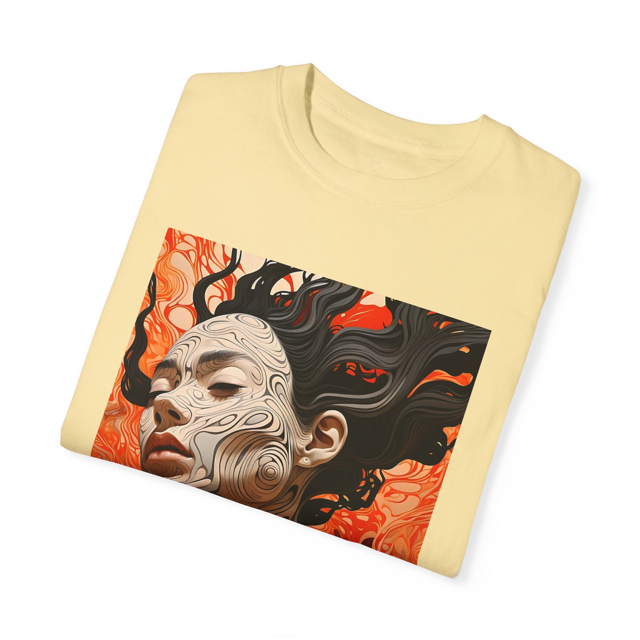 Artistic Unisex T-Shirt - Abstract Woman Design, Perfect for Creative Souls