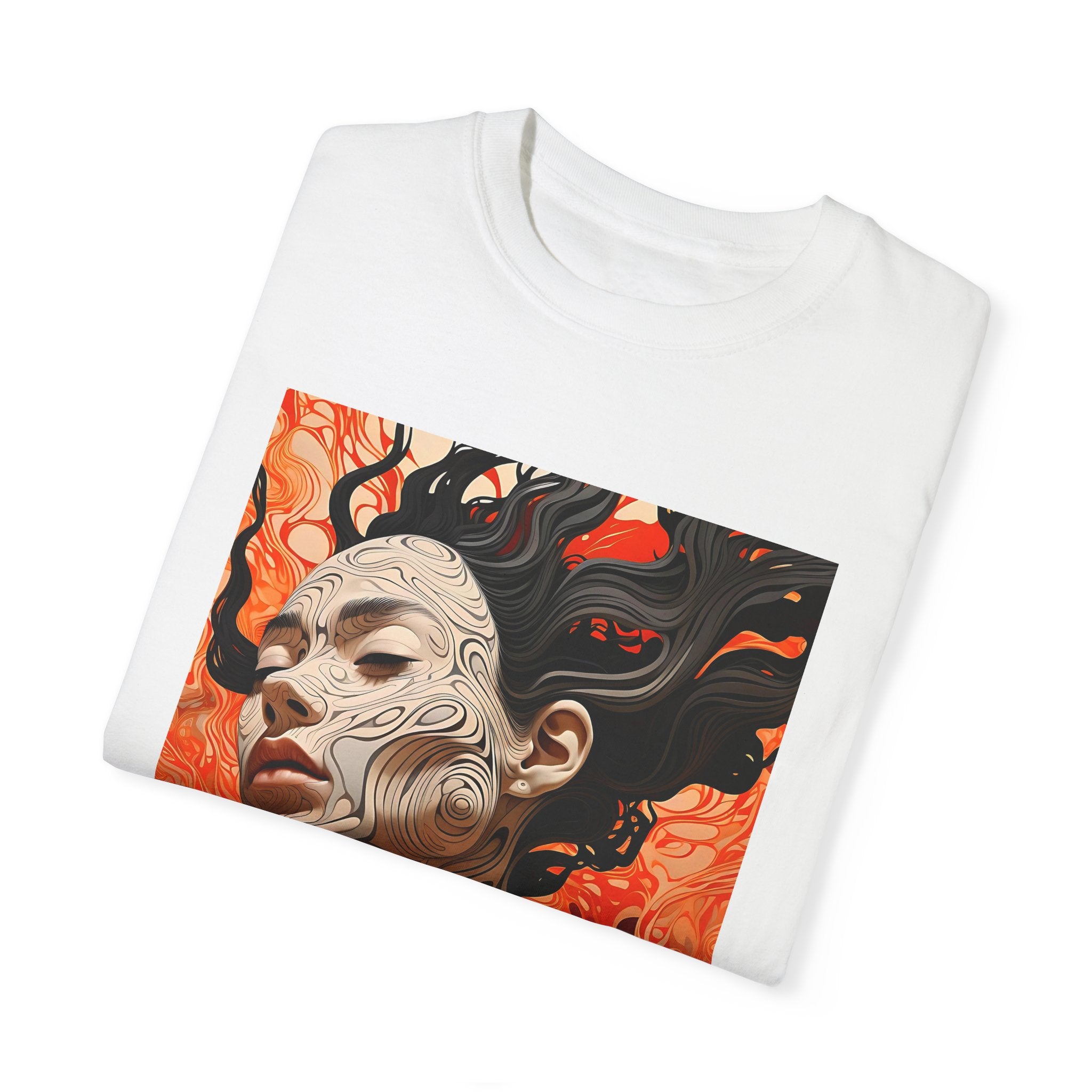 Artistic Unisex T-Shirt - Abstract Woman Design, Perfect for Creative Souls