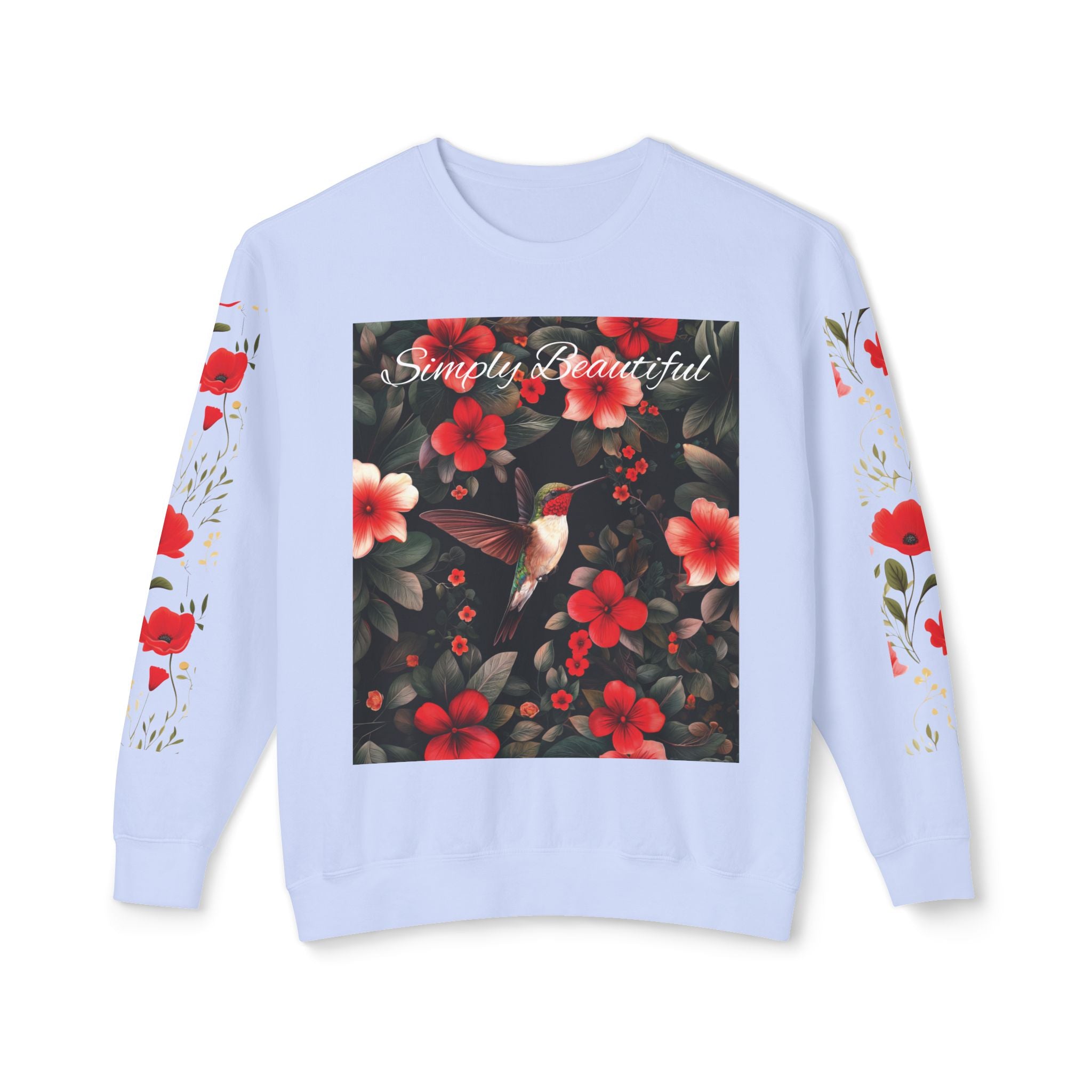Humming Bird Lightweight Sweatshirt - Angel Body