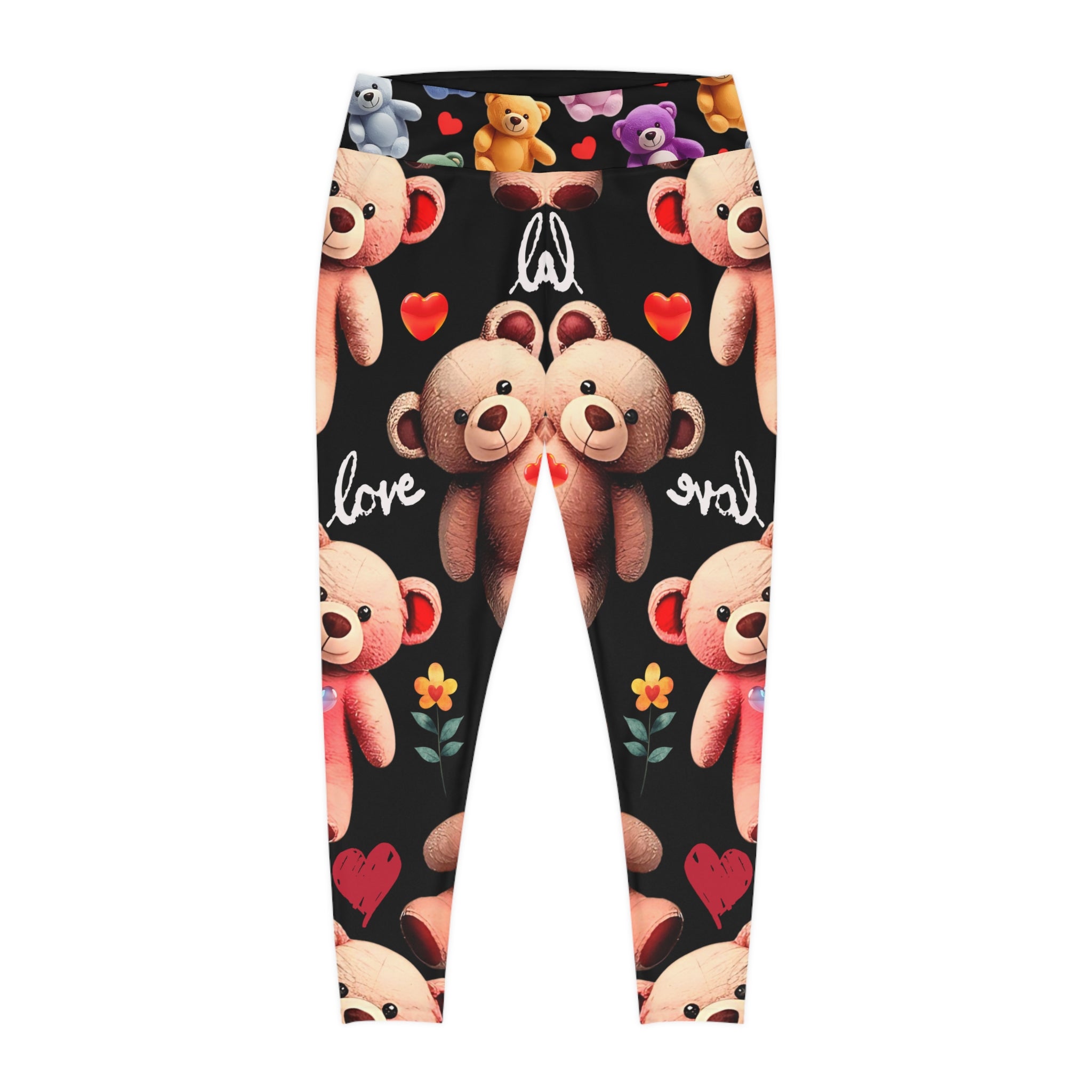 Love Bear Plus Size Leggings - Angel Body