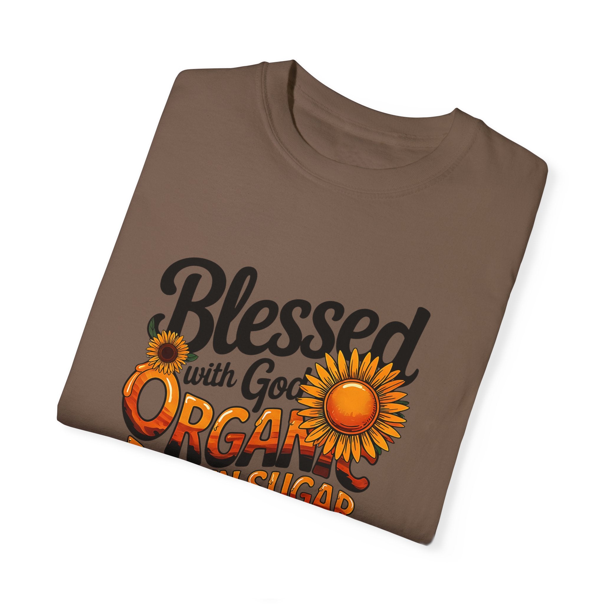 Blessed Organic Honey & Melanin T-Shirt for Positive Vibes