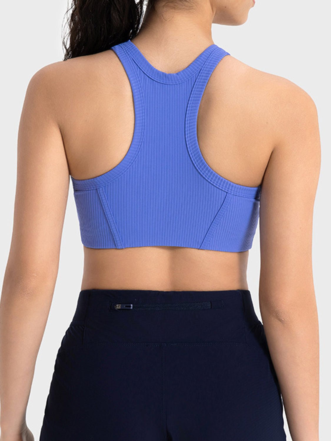 Wide Strap Cropped Sport Tank - Angel Body