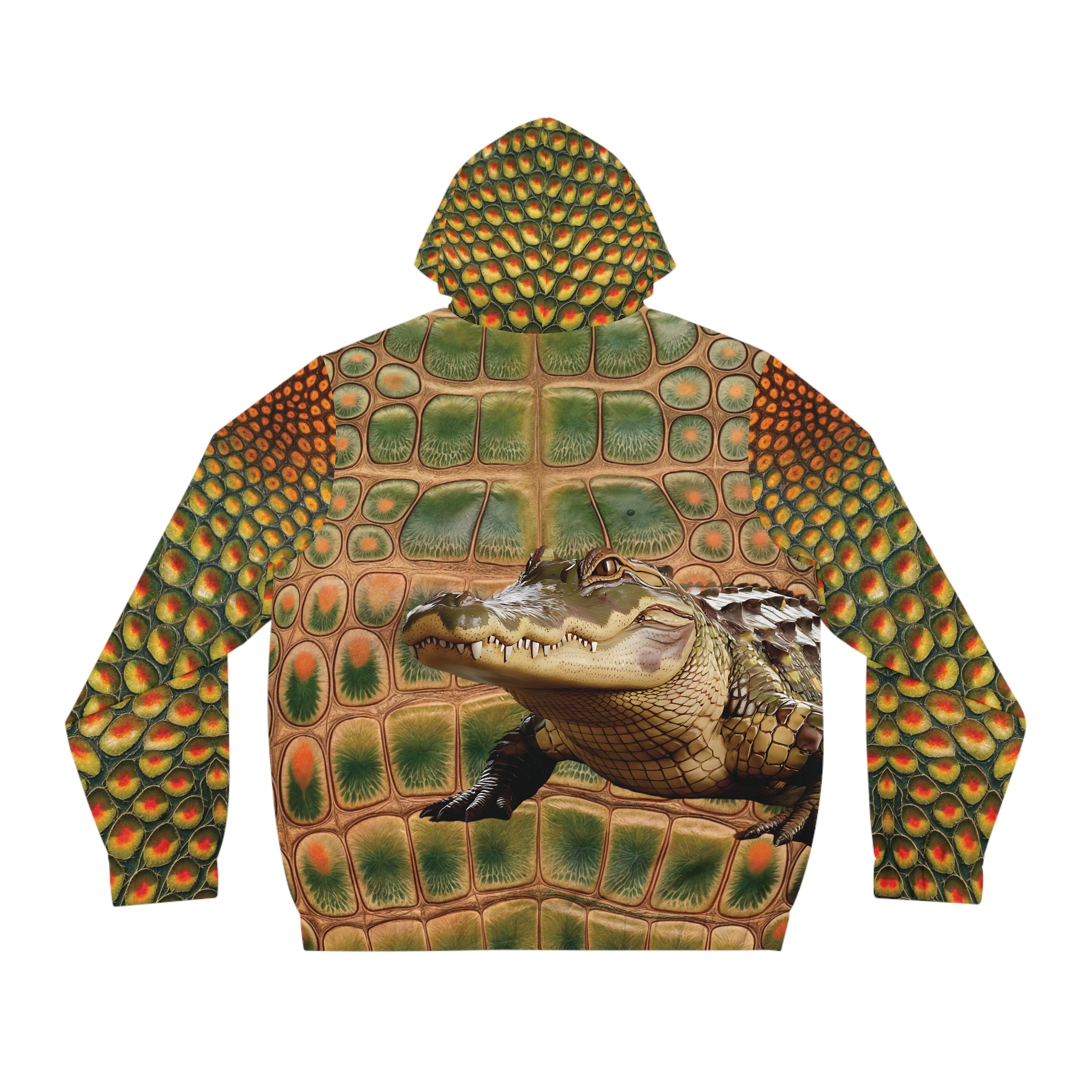 Man's Crocodile Print Hoodie - Angel Body