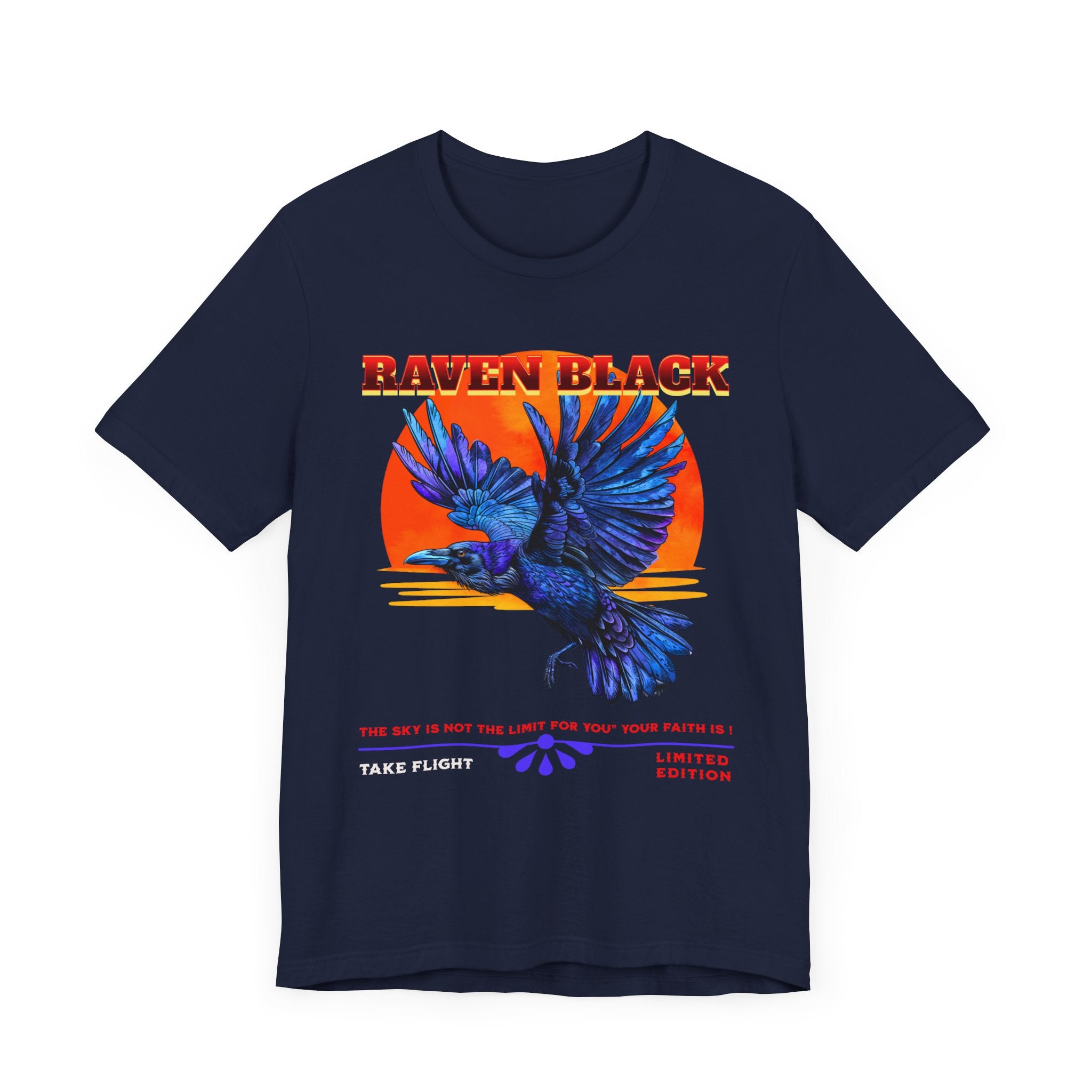 Unisex Jersey Short Sleeve Tee Title RAVEN BLACK /HAVE FAIHT - Angel Body