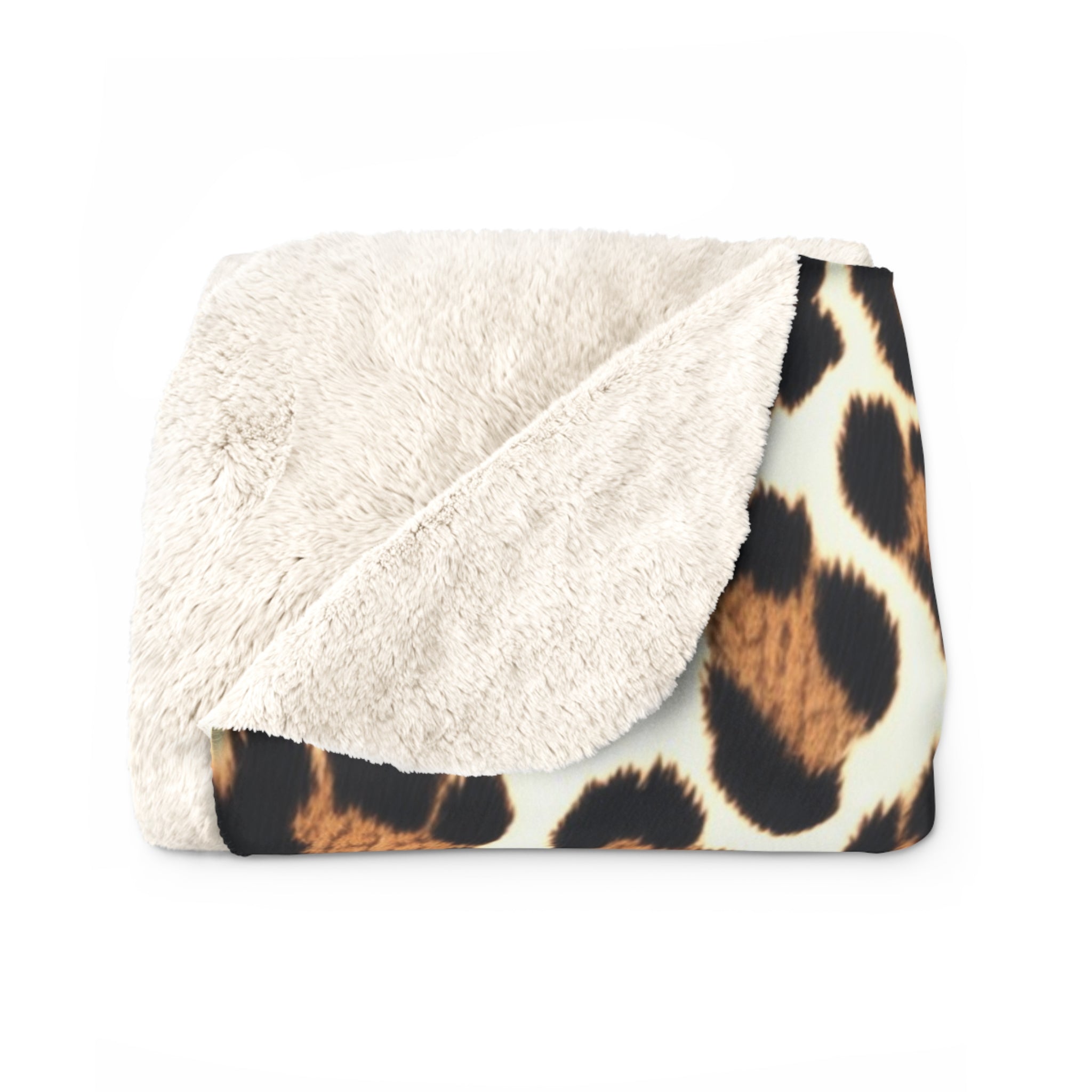 Leopard Sherpa Blanket - Angel Body