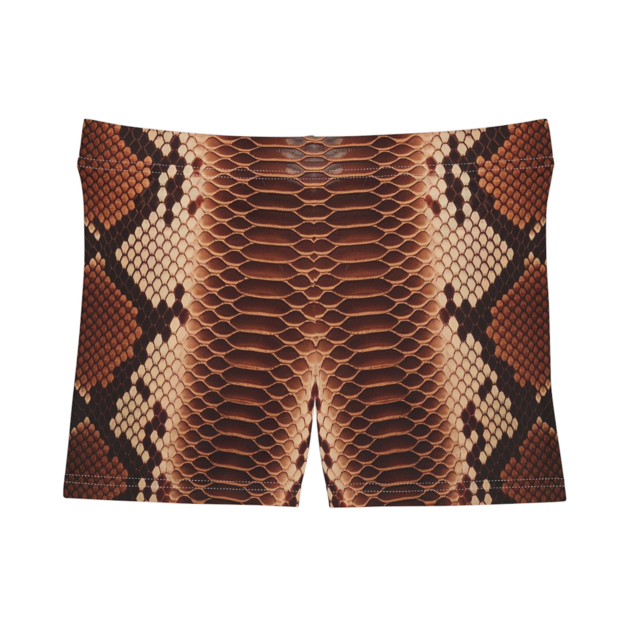 Python Print Women's Shorts - Trendy & Stylish Summer Wear - Angel Body