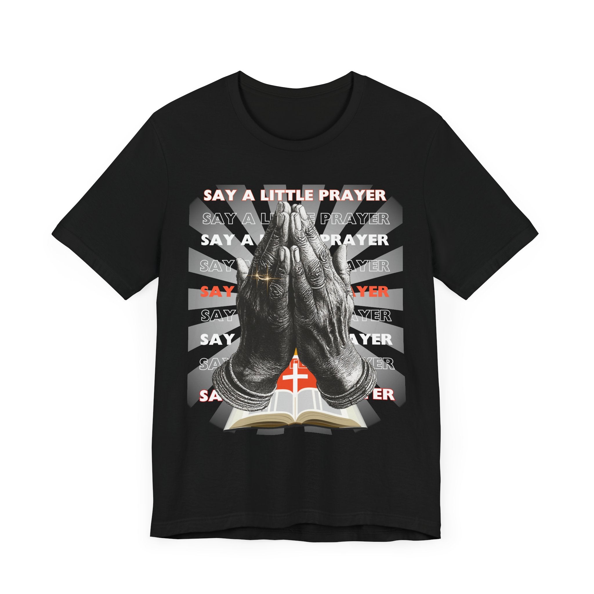 Unisex Jersey Short Sleeve Tee: With the heart warming words - Angel Body