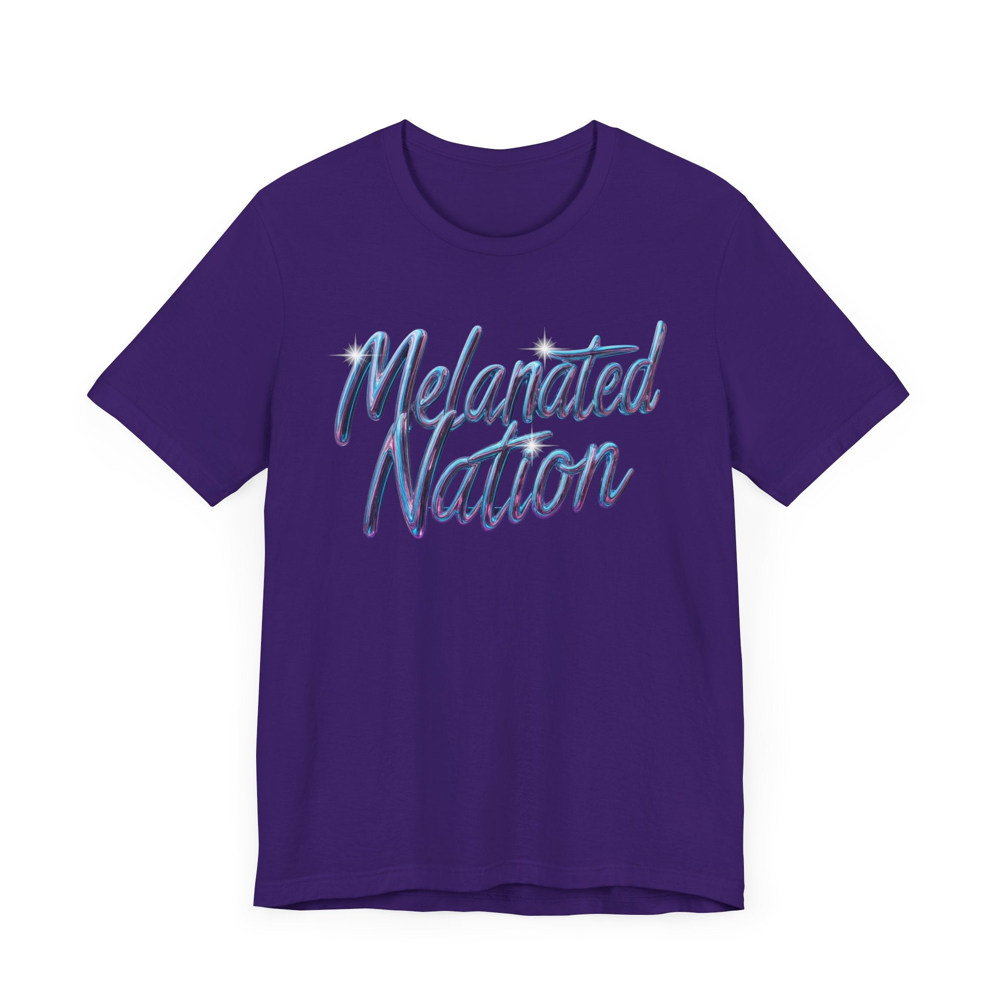 Unisex Jersey Short Sleeve Tee Melanated Nation - Angel Body
