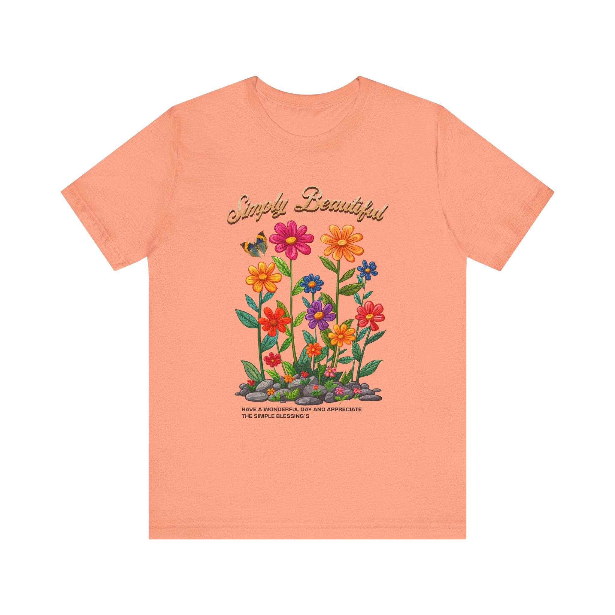 Unisex Jersey Short Sleeve Tee: Simply Beautiful - Angel Body