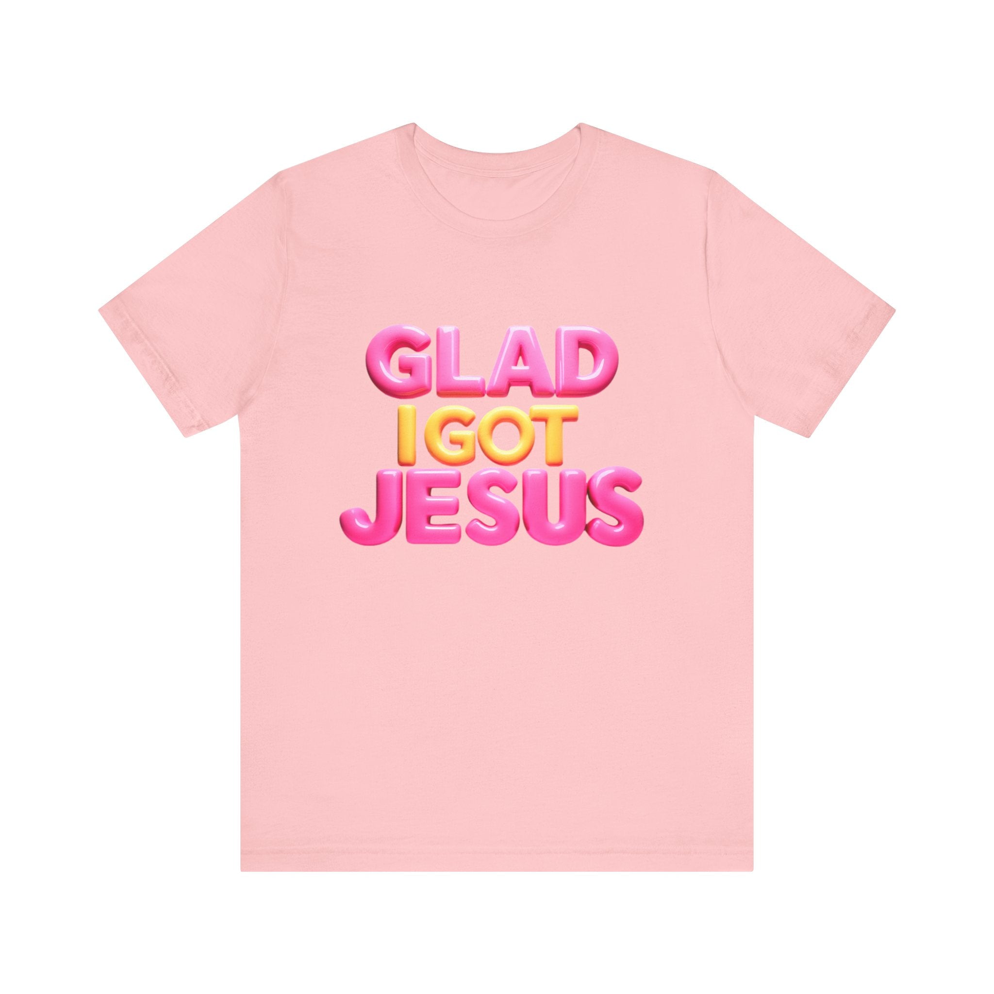Glad I Got Jesus Unisex Tee - Angel Body