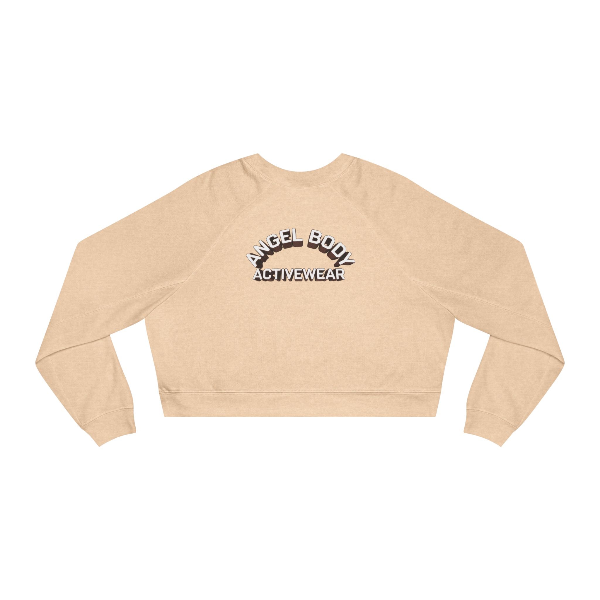 Cropped Fleece Pullover - 'Angel Body' Activewear for Stylish Comfort - Angel Body