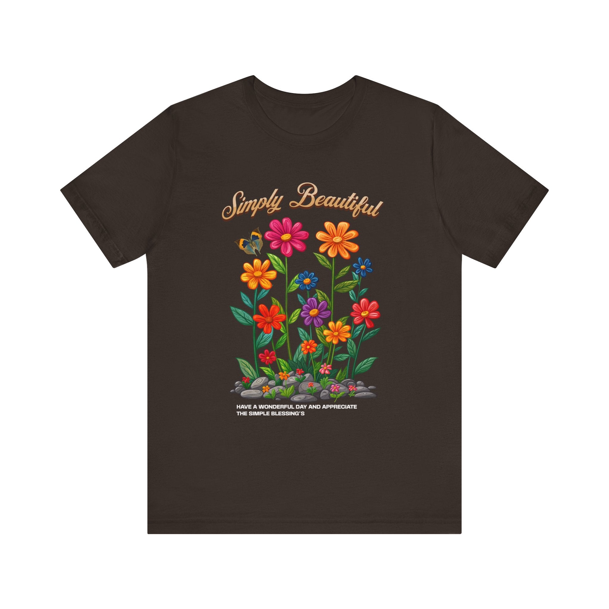 Unisex Jersey Short Sleeve Tee: Simply Beautiful 2 - Angel Body