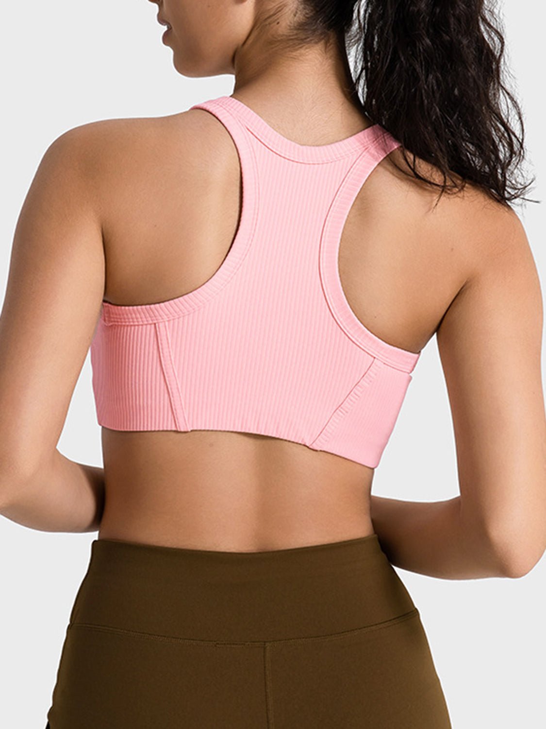 Wide Strap Cropped Sport Tank - Angel Body