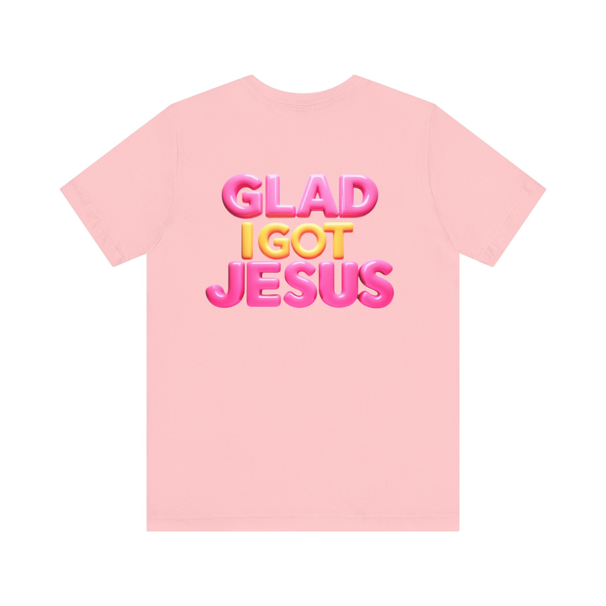 Glad I Got Jesus Unisex Tee - Angel Body