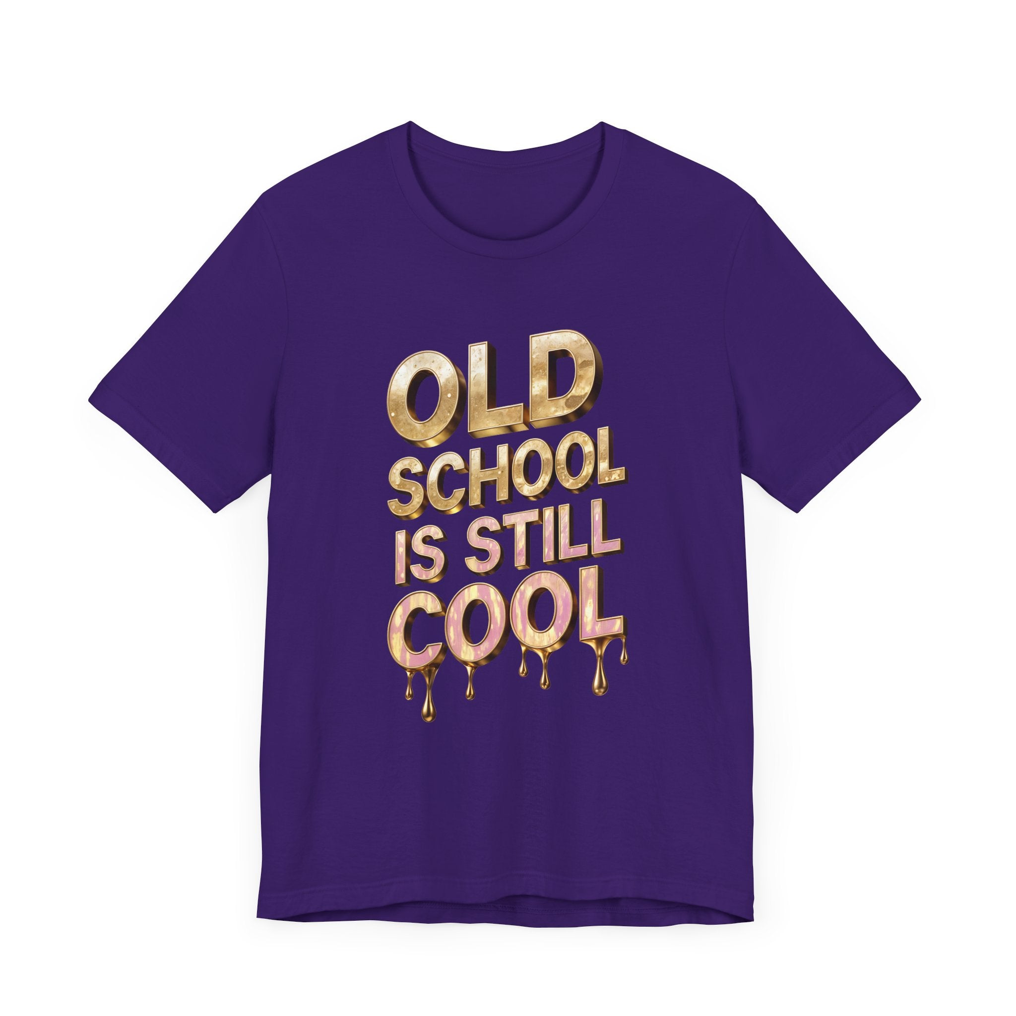 Unisex Jersey Short Sleeve Tee: Old SCHOOL IS STILL COOL - Angel Body