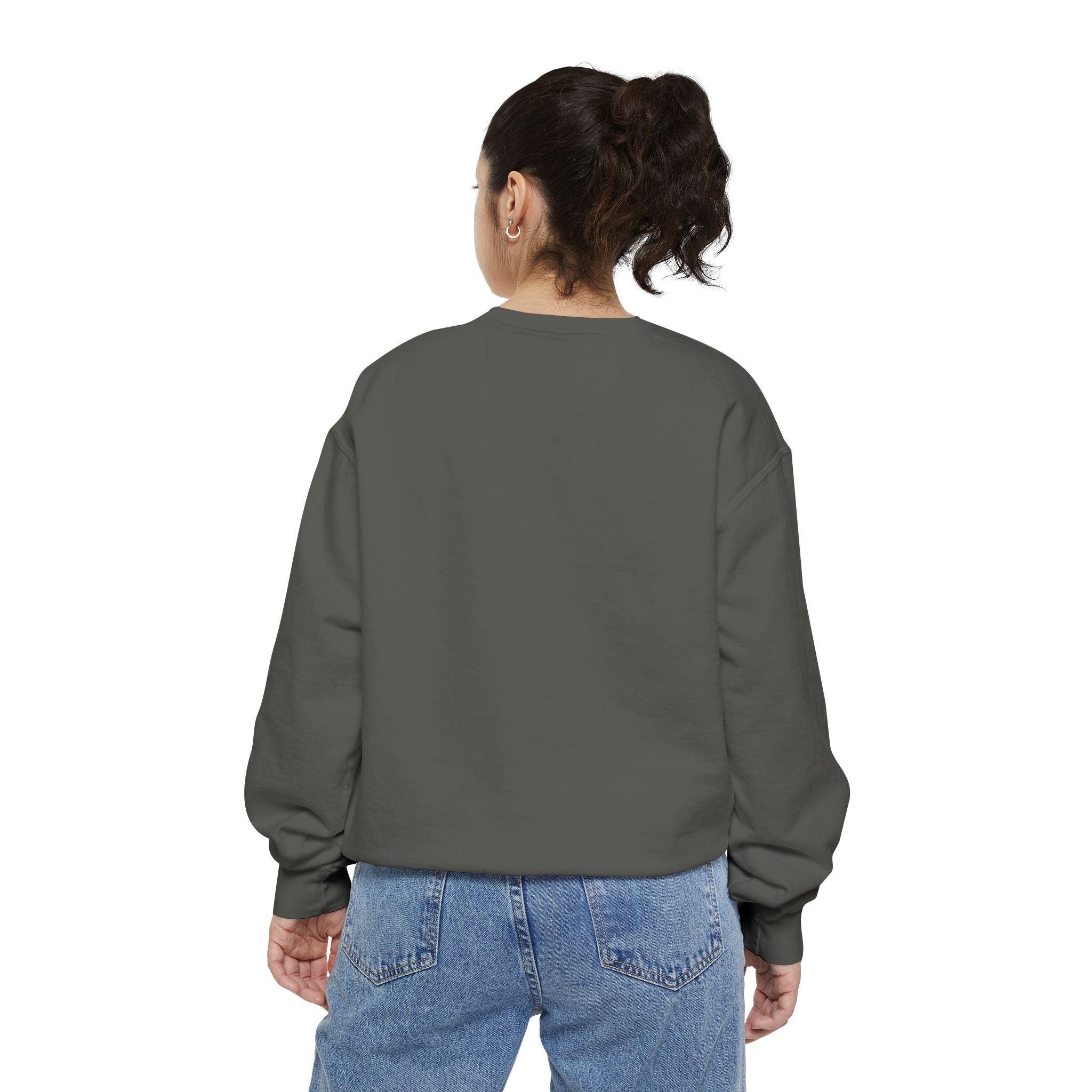 Unisex Garment-Dyed Sweatshirt SAY A LITTLE PRAYER - Angel Body