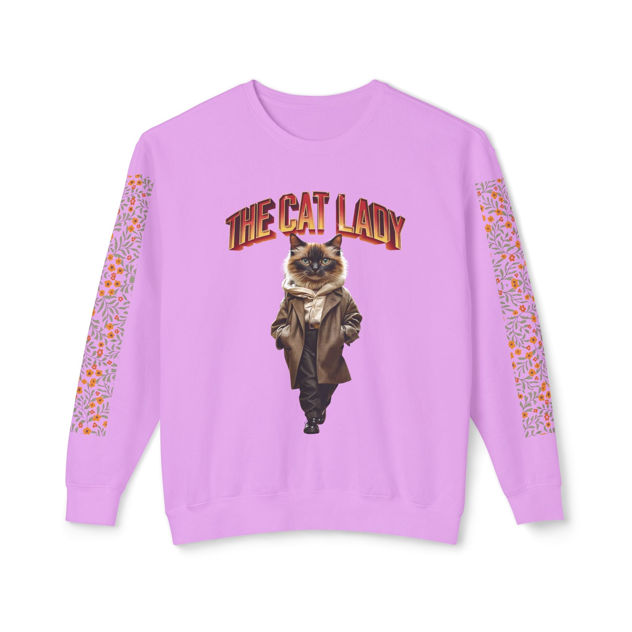 Unisex Lightweight Crewneck Sweatshirt - Angel Body