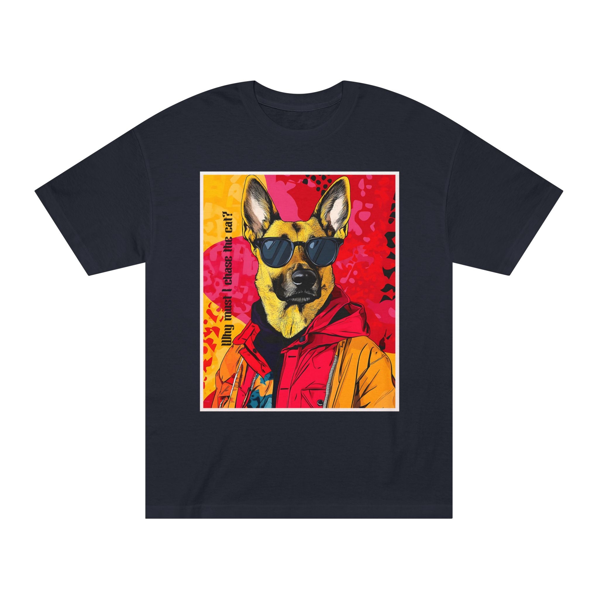 German Shepard Tee - Fun & Vibrant Unisex Graphic Shirt - Angel Body