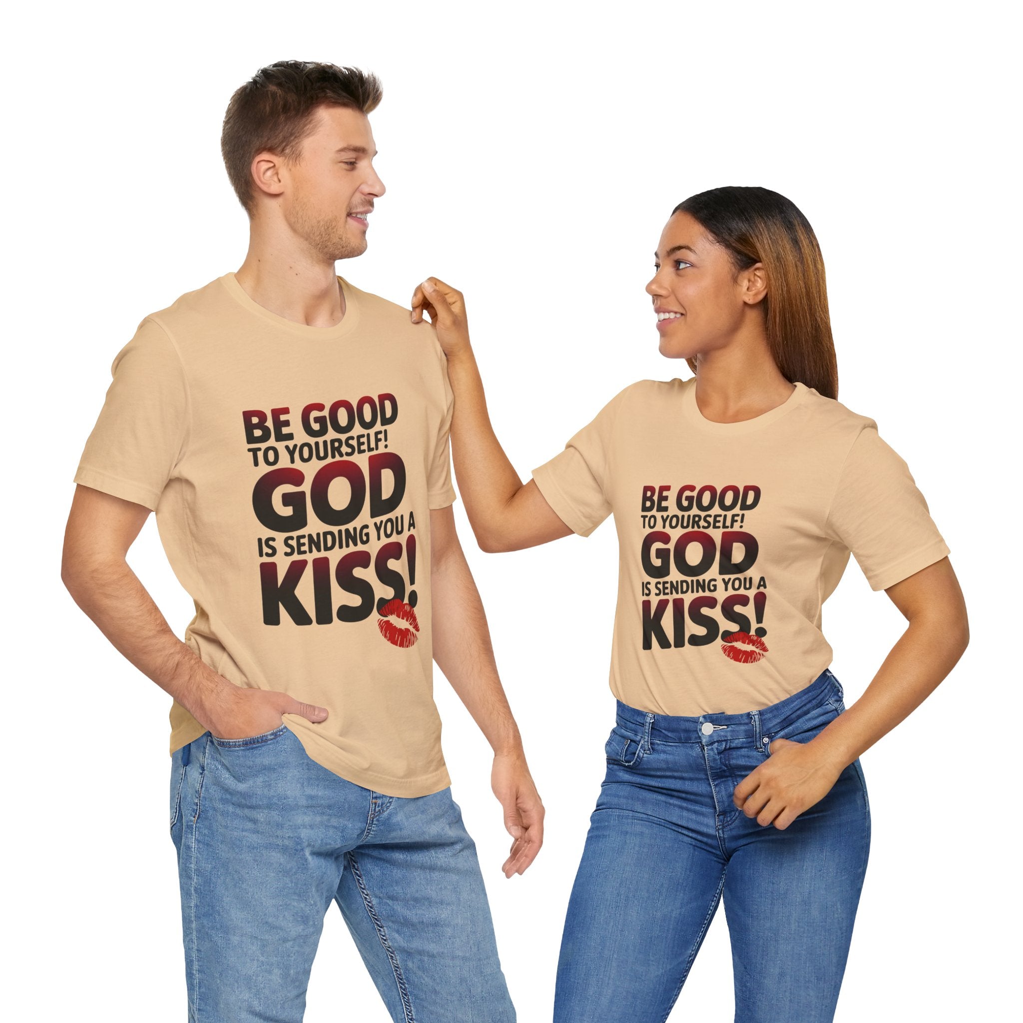 Inspirational Short Sleeve Tee - Angel Body