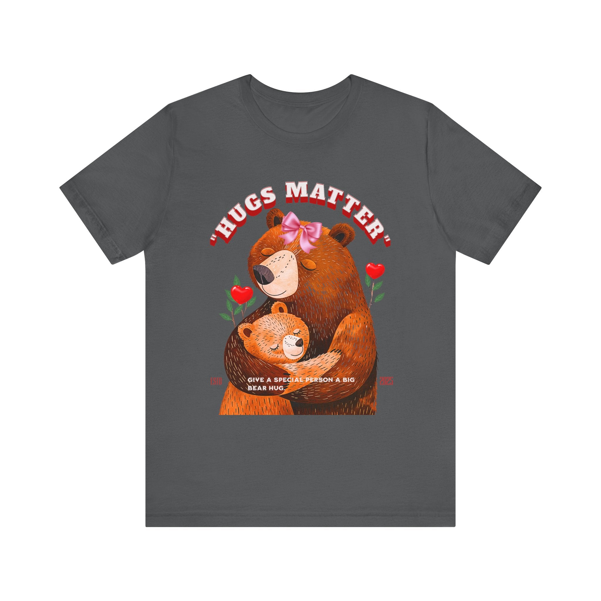 Unisex Jersey Short Sleeve Tee Hugs Matter - Angel Body