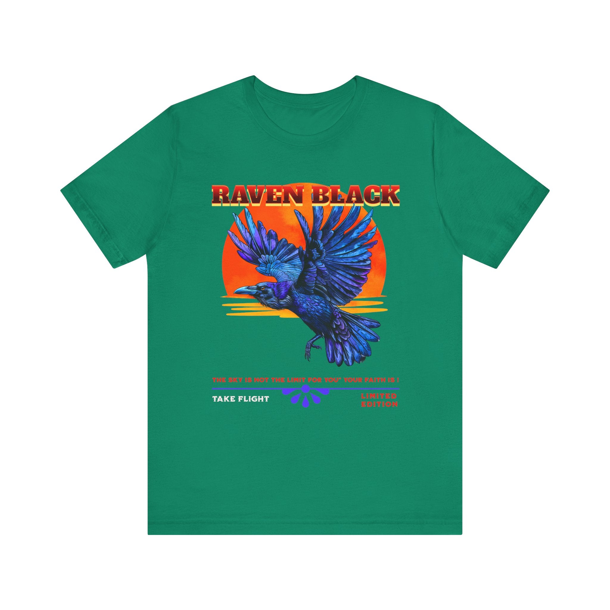 Unisex Jersey Short Sleeve Tee Title RAVEN BLACK /HAVE FAIHT - Angel Body