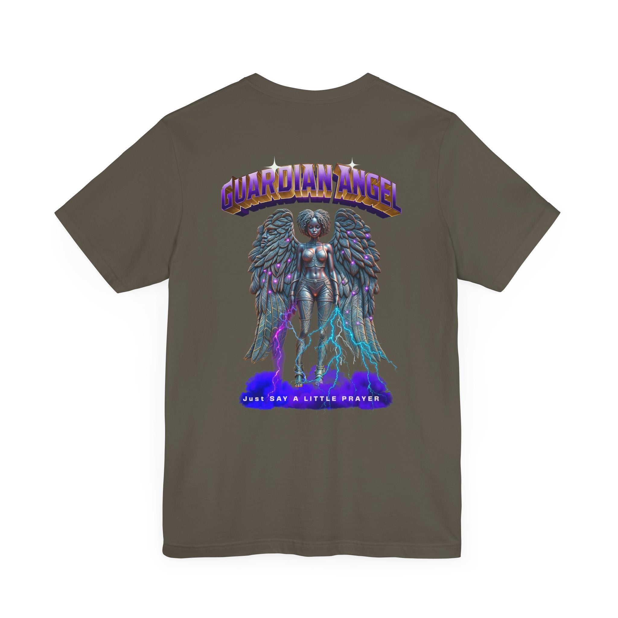 Unisex Jersey Short Sleeve Tee. Guardian Angel Spiritual Warrior - Angel Body