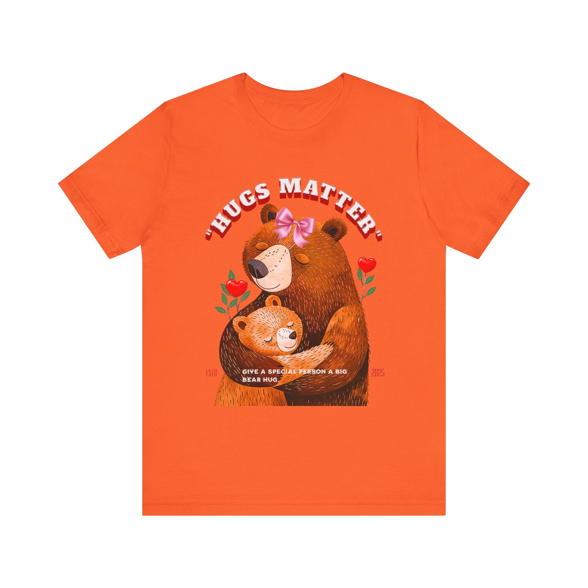 Unisex Jersey Short Sleeve Tee Hugs Matter - Angel Body