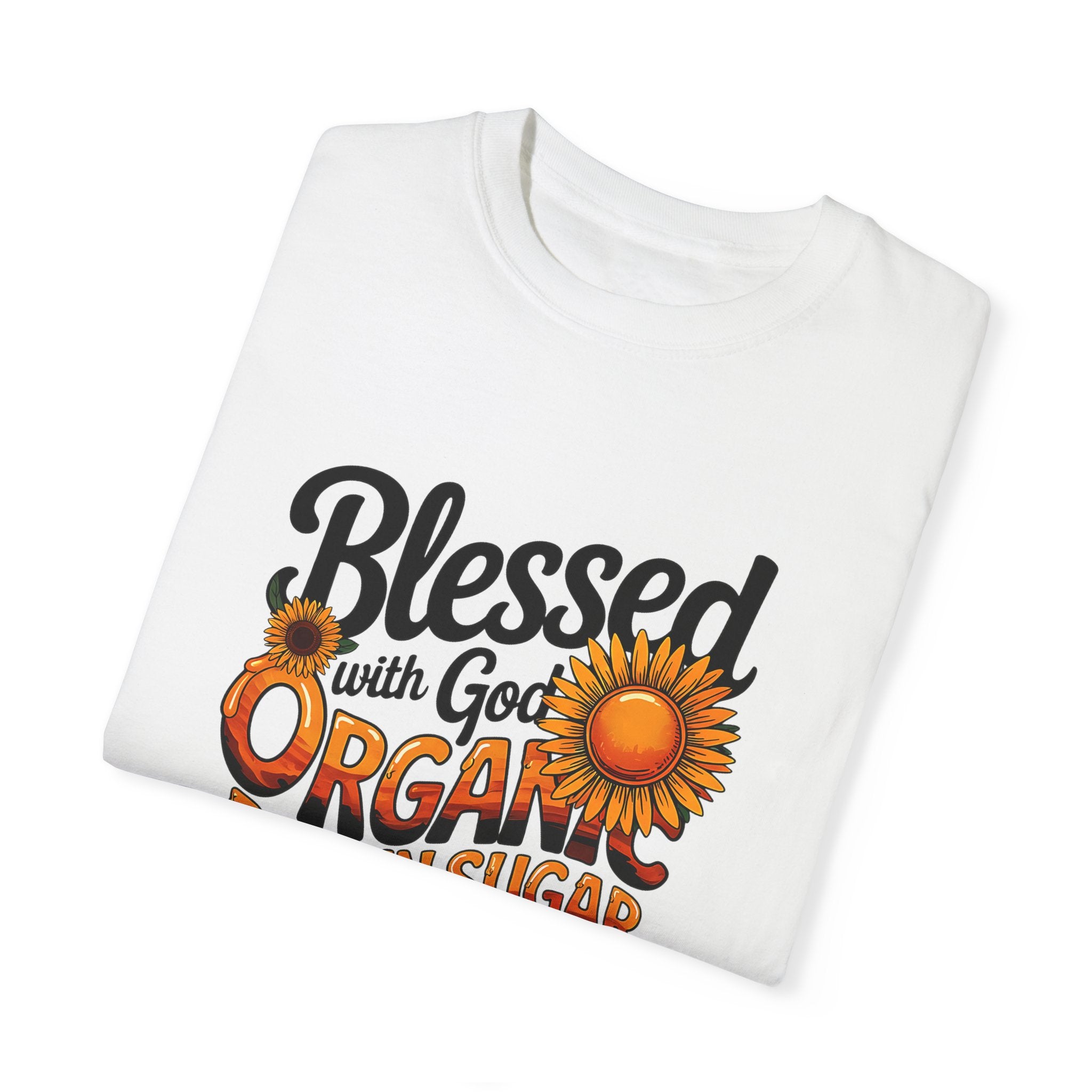 Blessed Organic Honey & Melanin T-Shirt for Positive Vibes