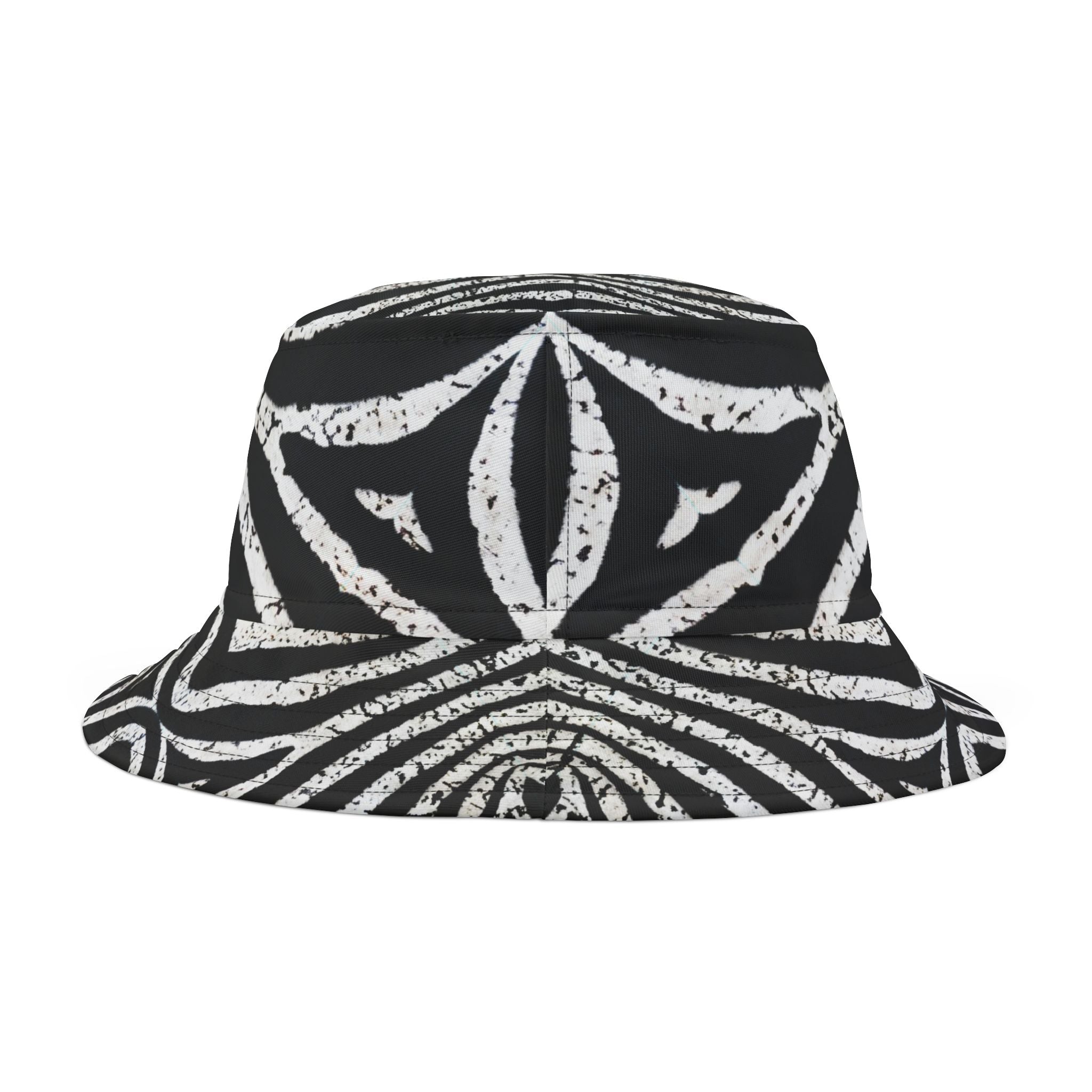 Zebra Print Bucket Hat, Trendy Beach Accessory, Festival Wear, Unisex Hat, Summer Vibes, Stylish Sun Protection