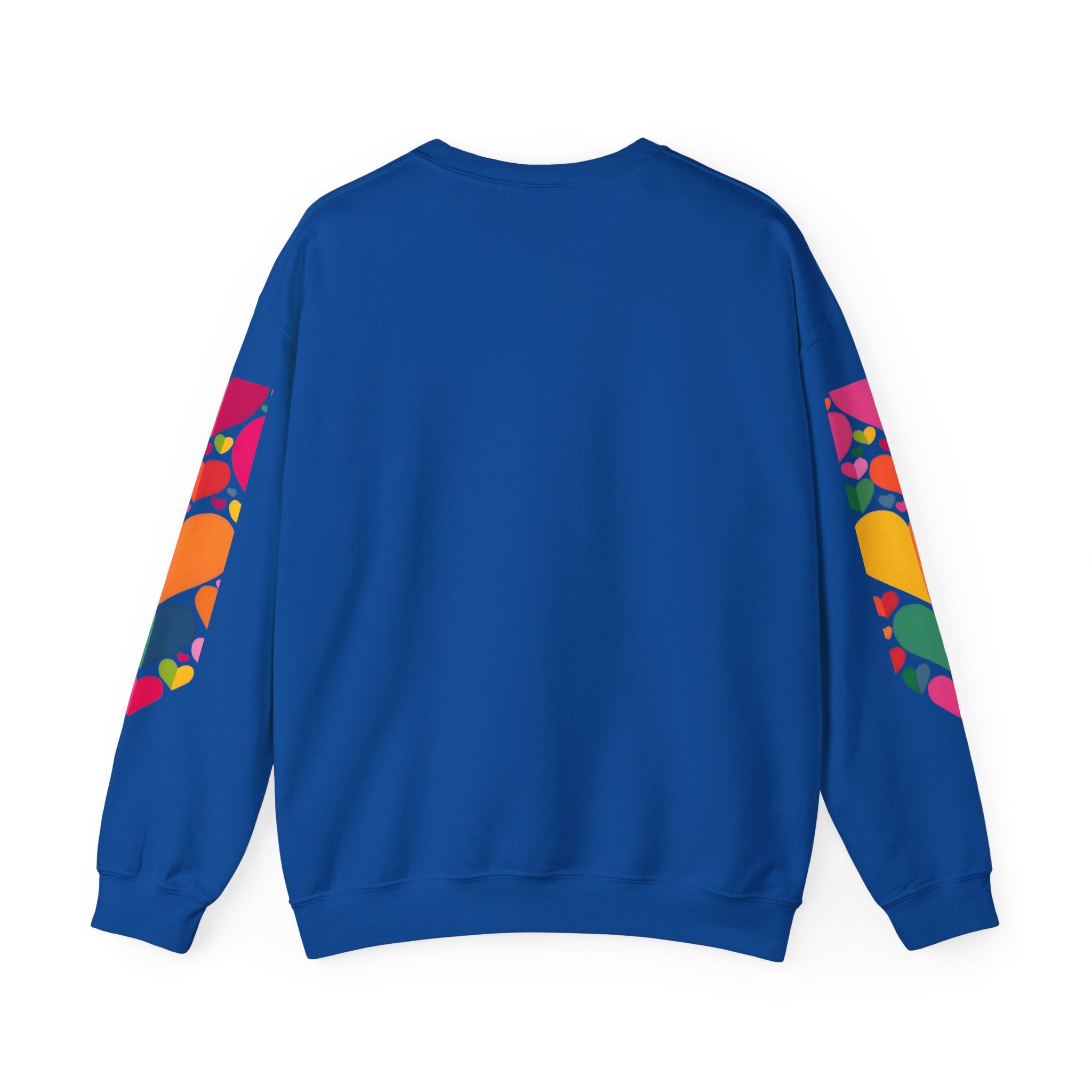 Have a Heart Unisex Sweatshirt - Colorful Valentine’s Day Crewneck for Comfort and Love - Angel Body